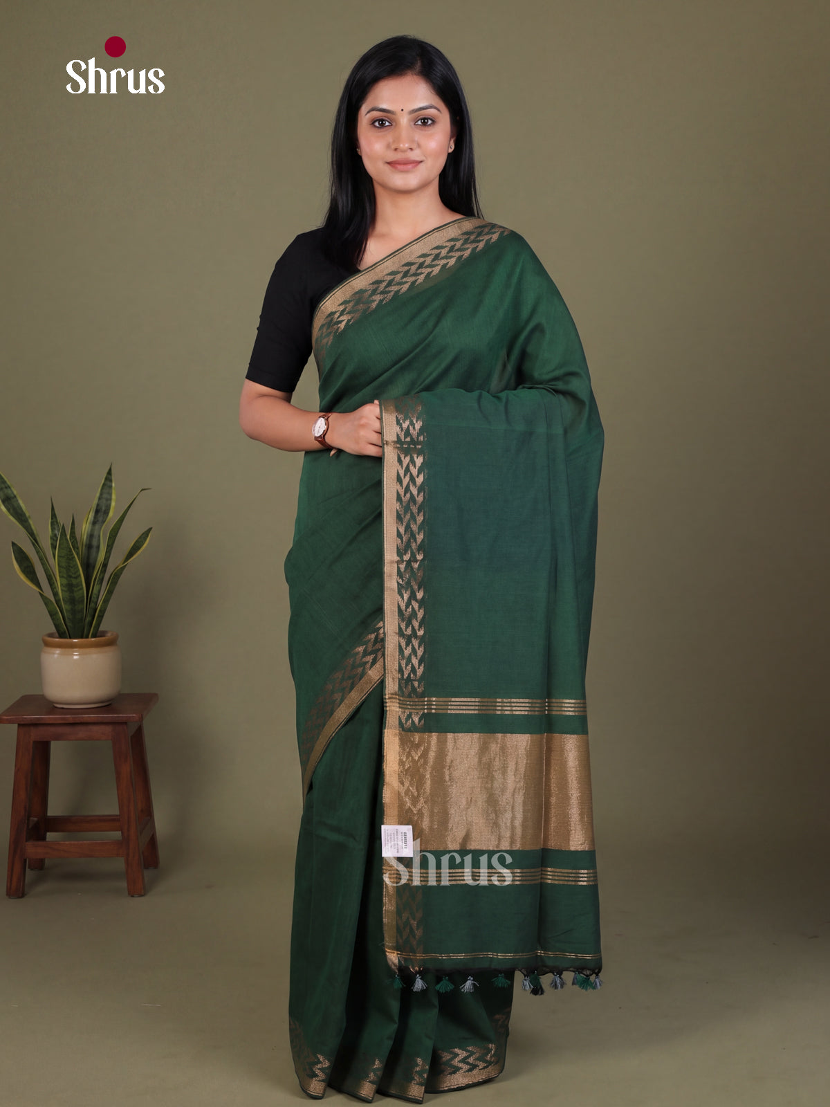 Bengal cotton Saree - EES21750