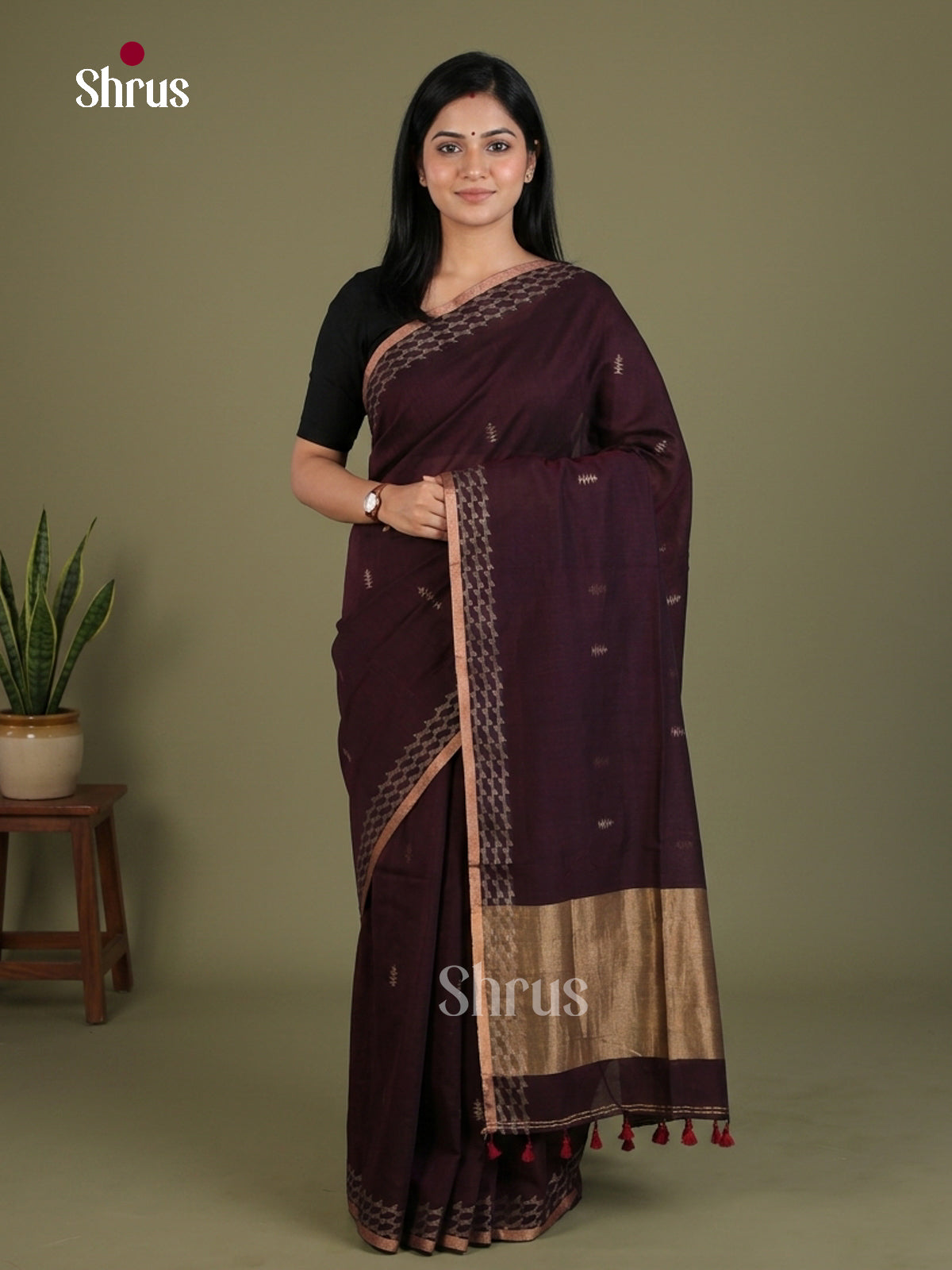 Bengal cotton Saree - EES21762