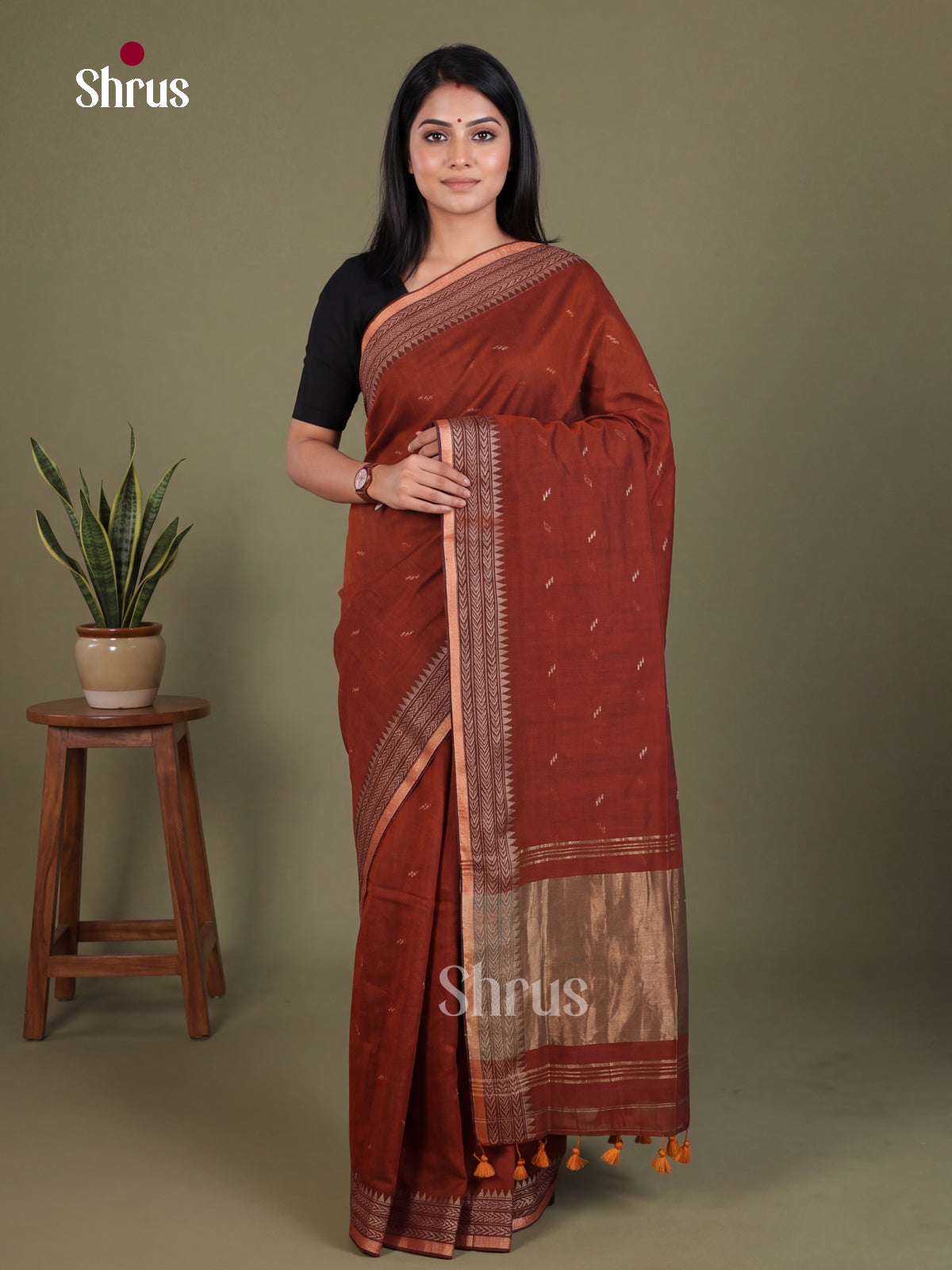 Bengal cotton Saree - EES21787