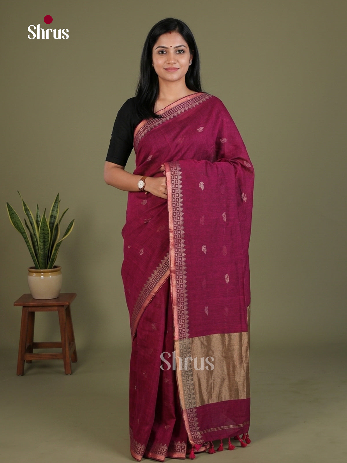 Bengal cotton Saree - EES21796