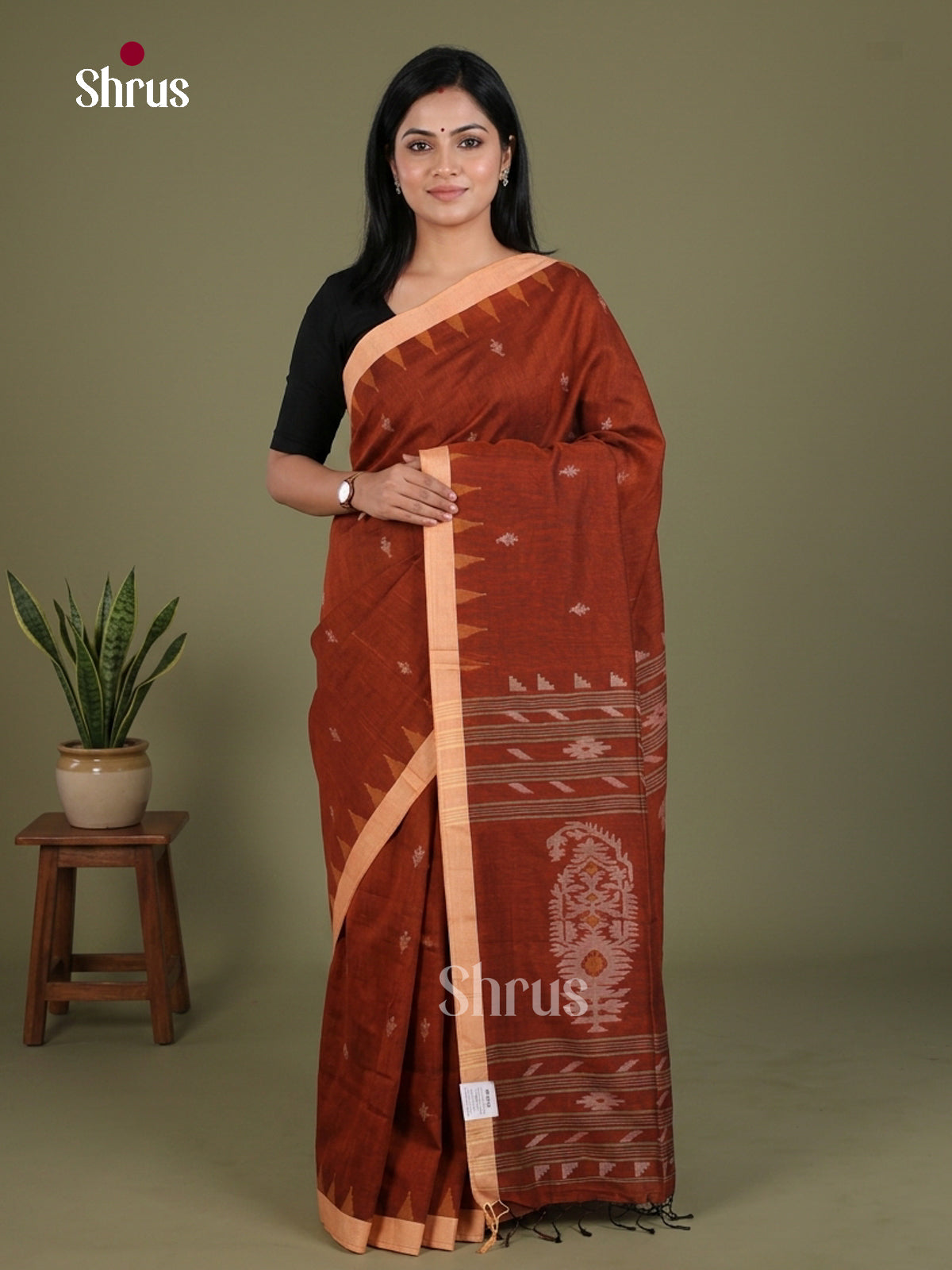 Bengal cotton Saree - EES21808