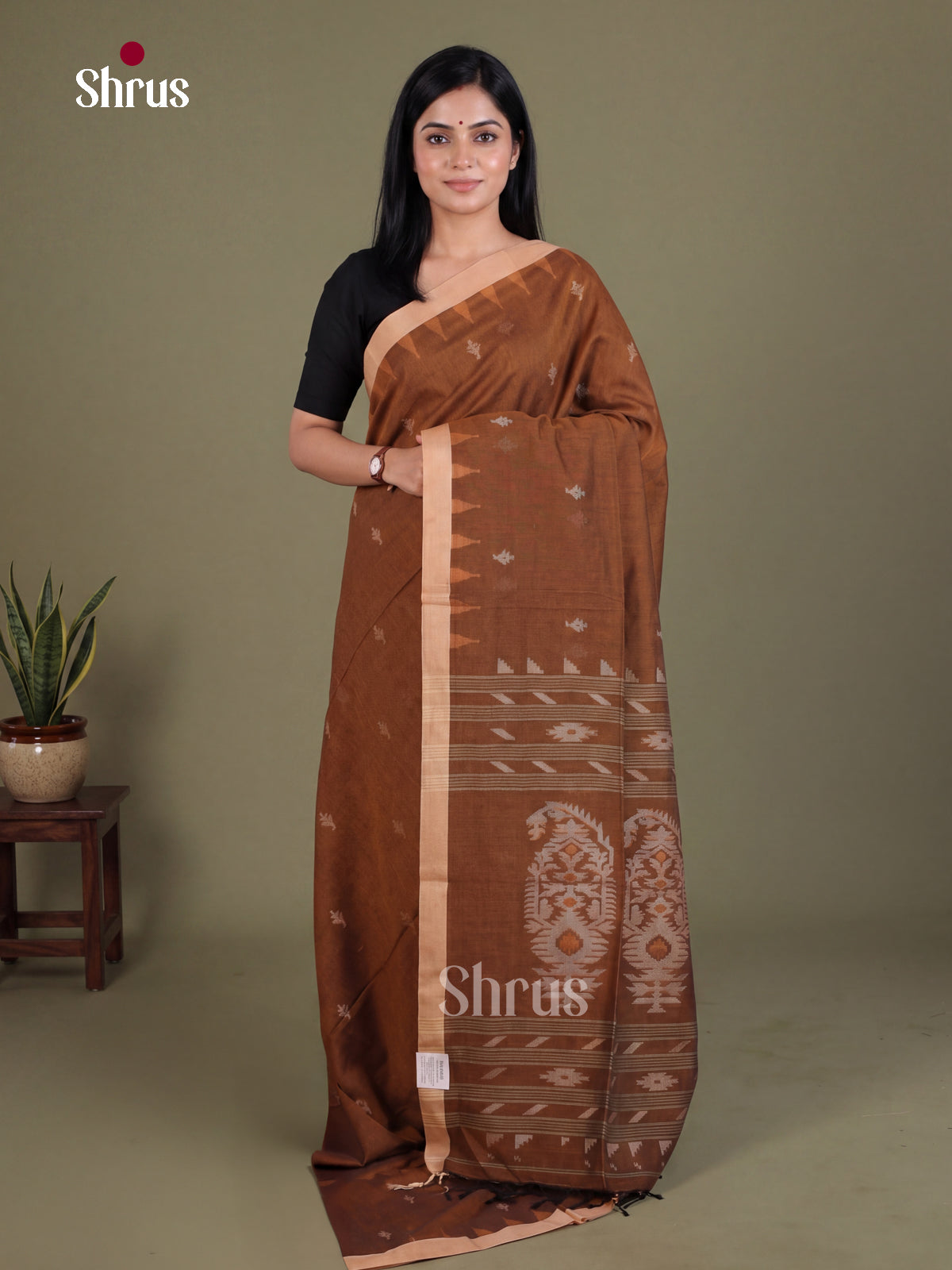 Bengal cotton Saree - EES21811