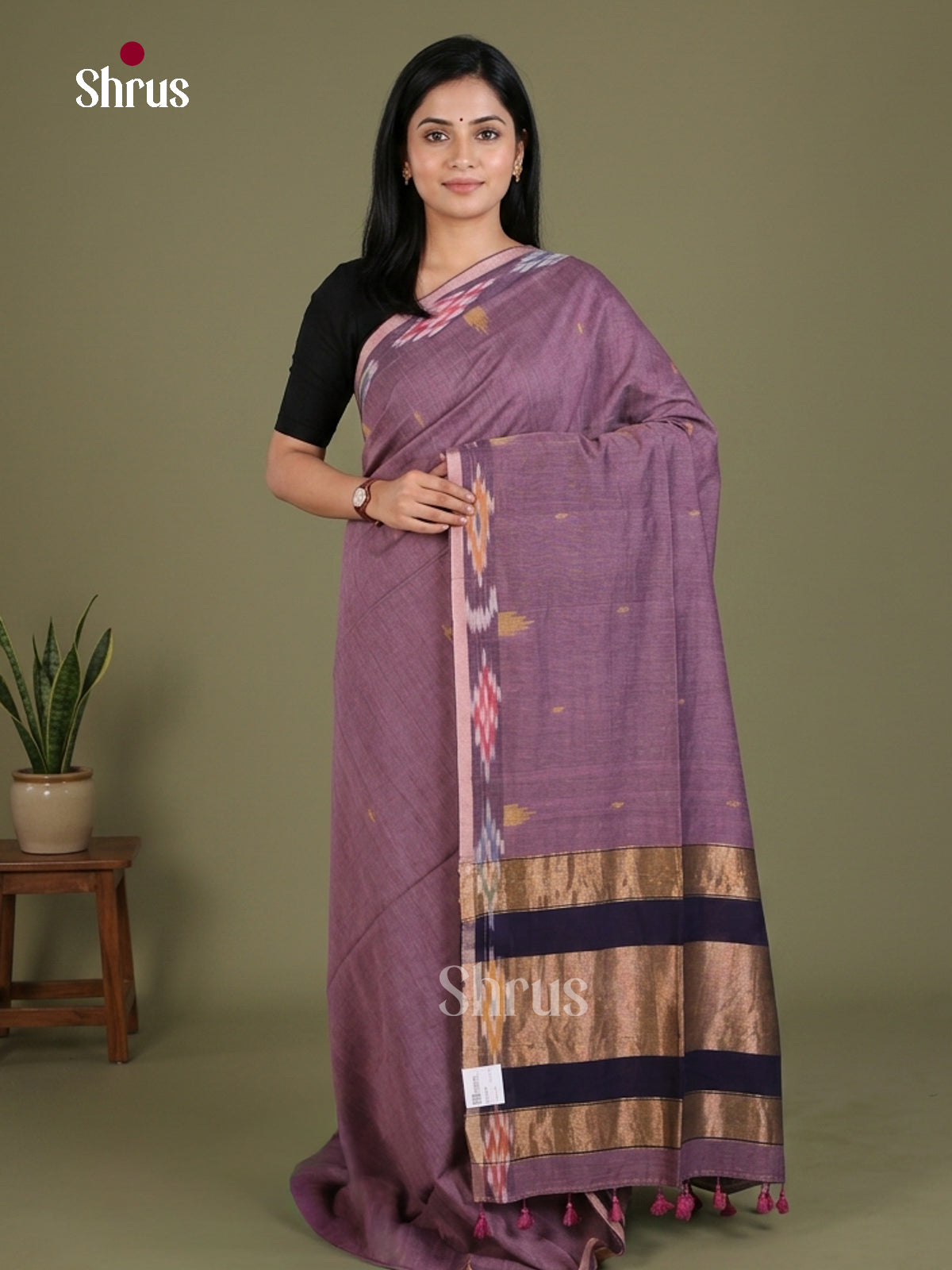 Bengal cotton Saree - EES21817