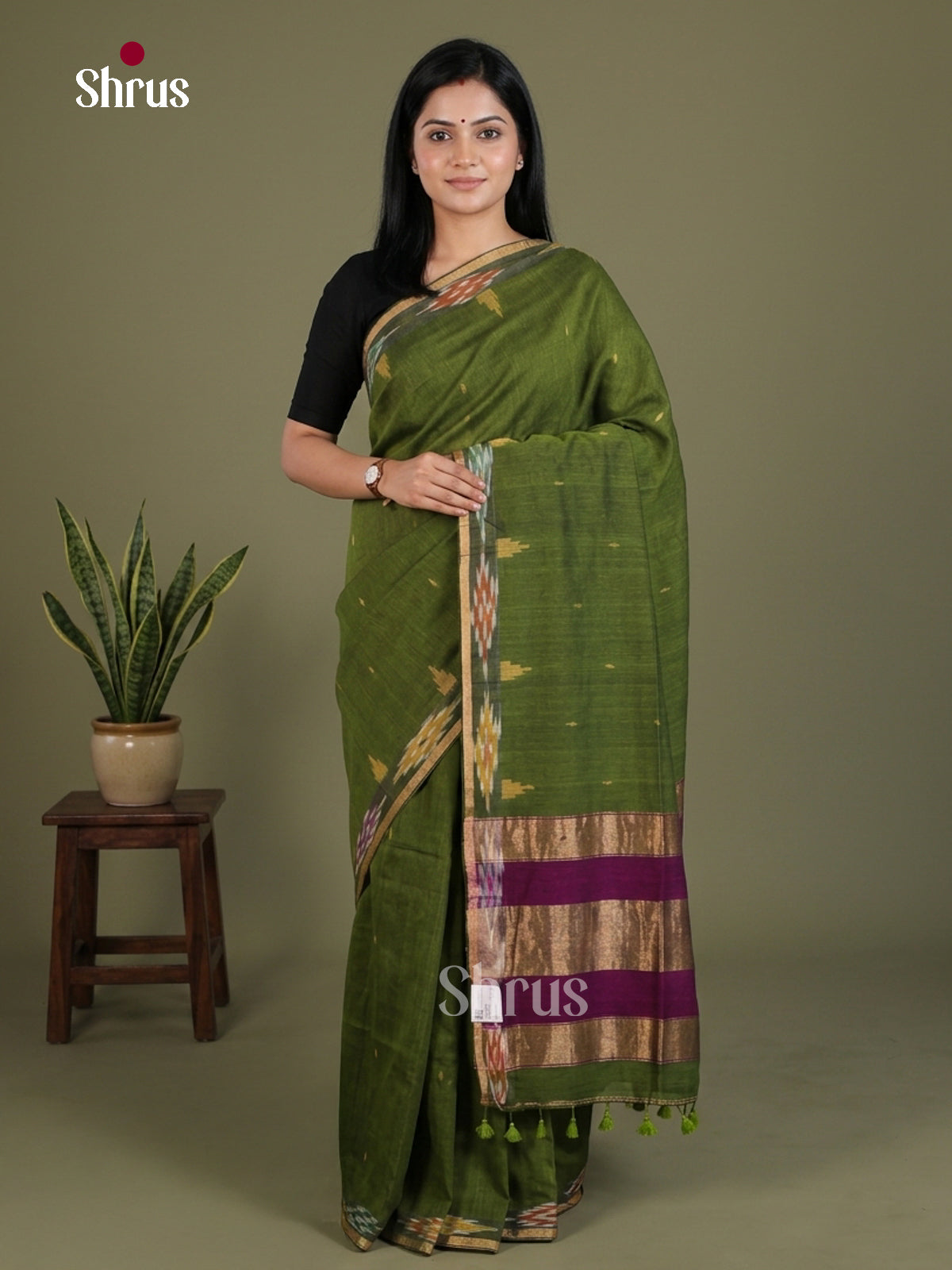 Bengal cotton Saree - EES21819