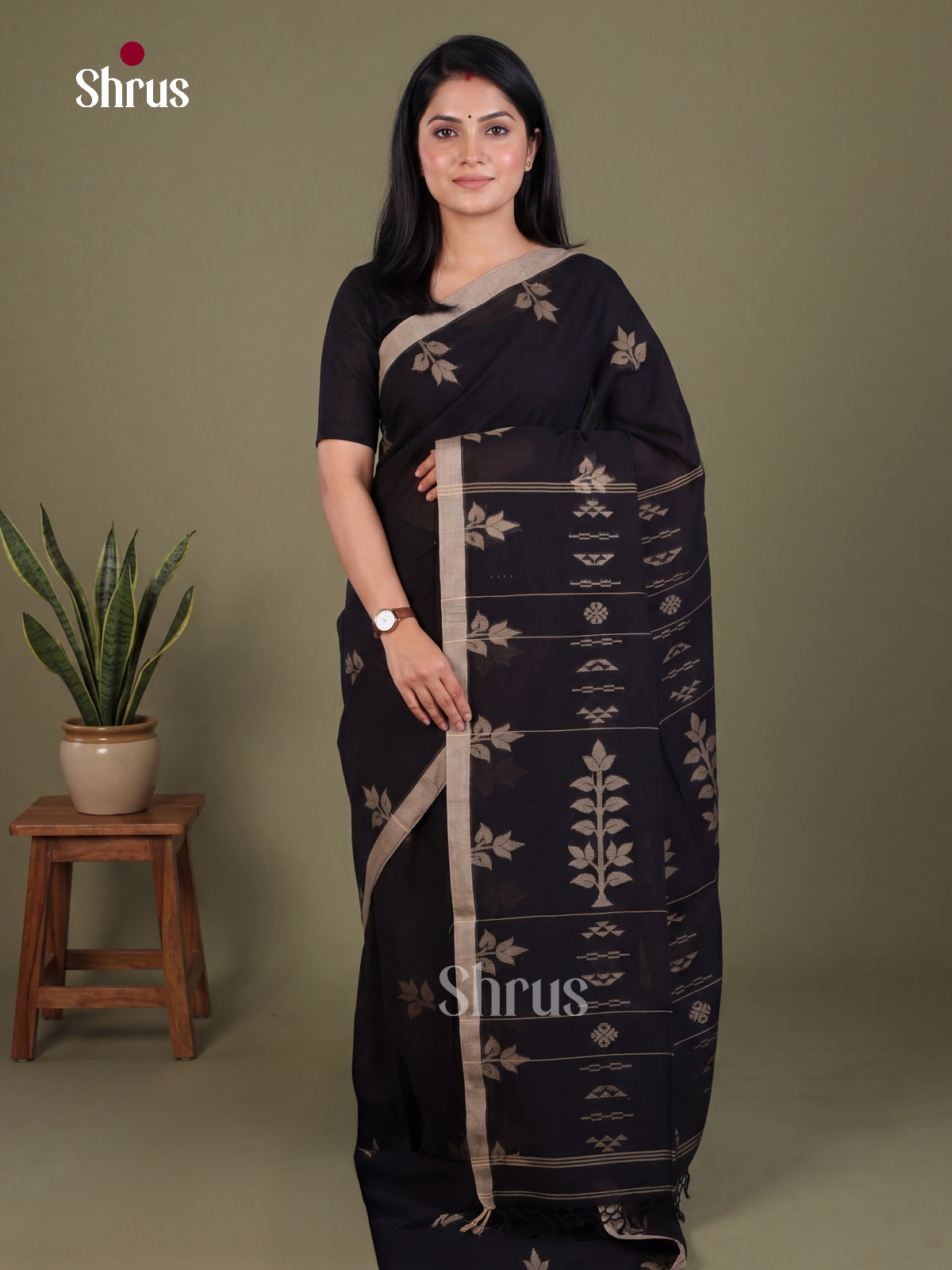 Bengal cotton Saree - EES21836