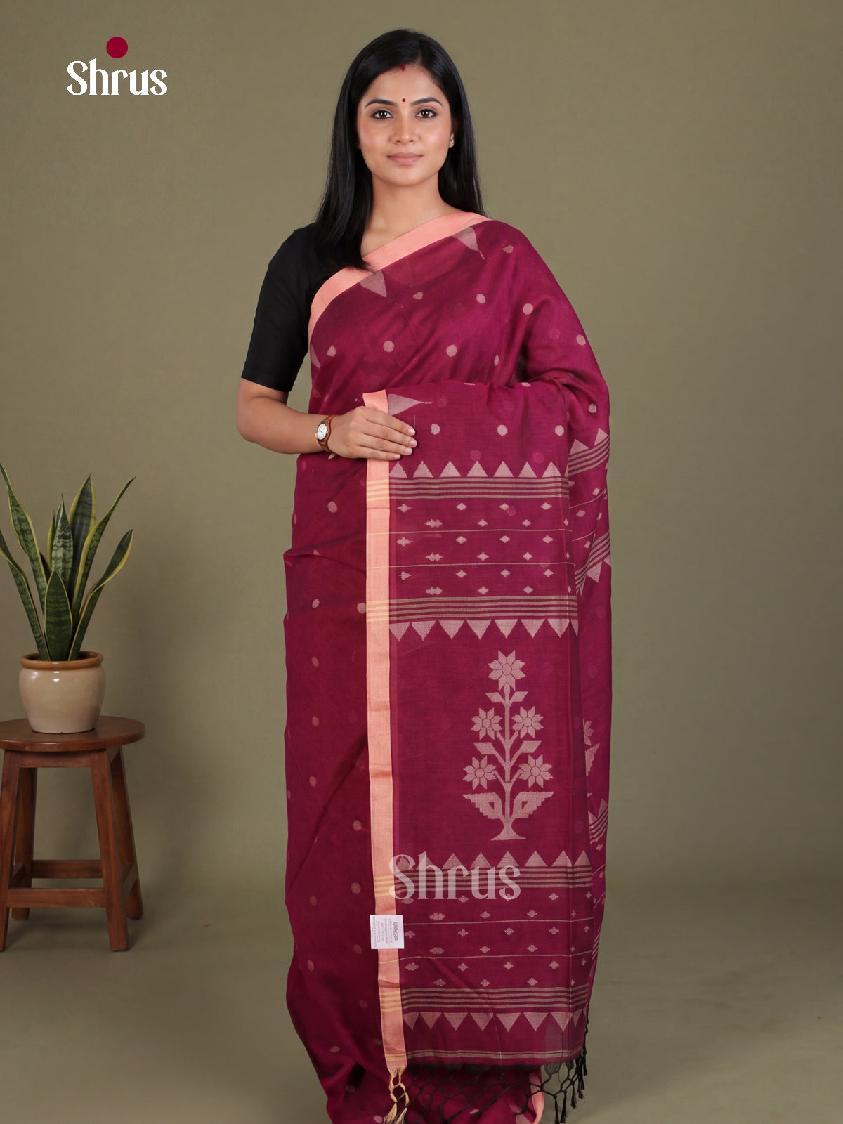 Bengal cotton Saree - EES21843
