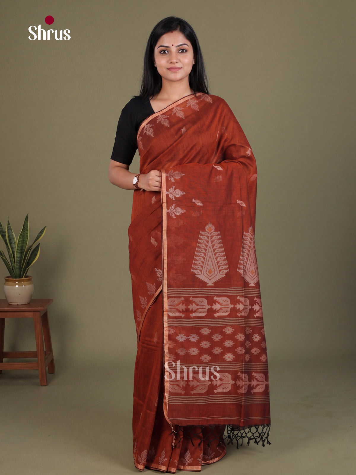 Bengal cotton Saree - EES21854