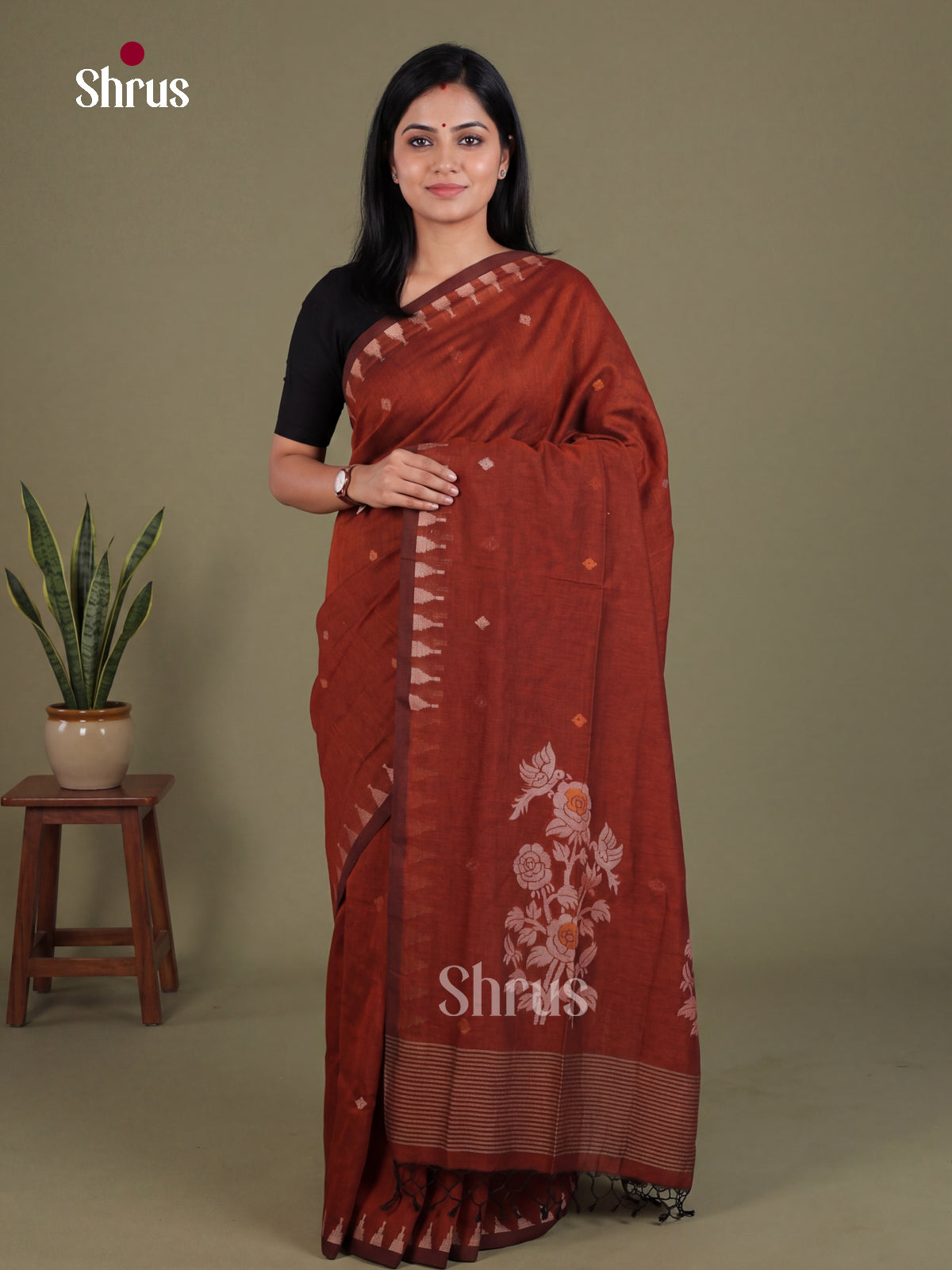 Bengal cotton Saree - EES21858
