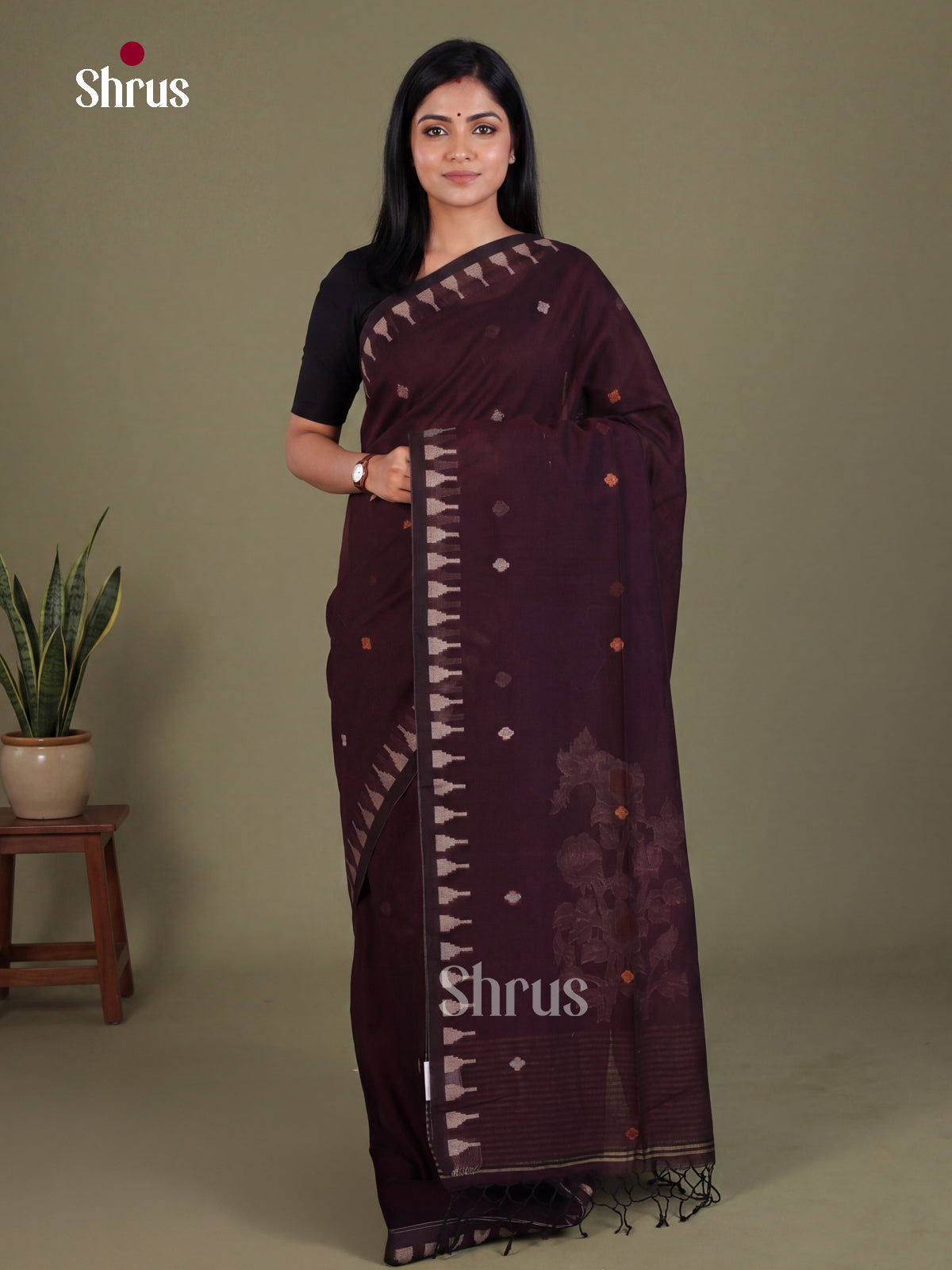 Bengal cotton Saree - EES21877