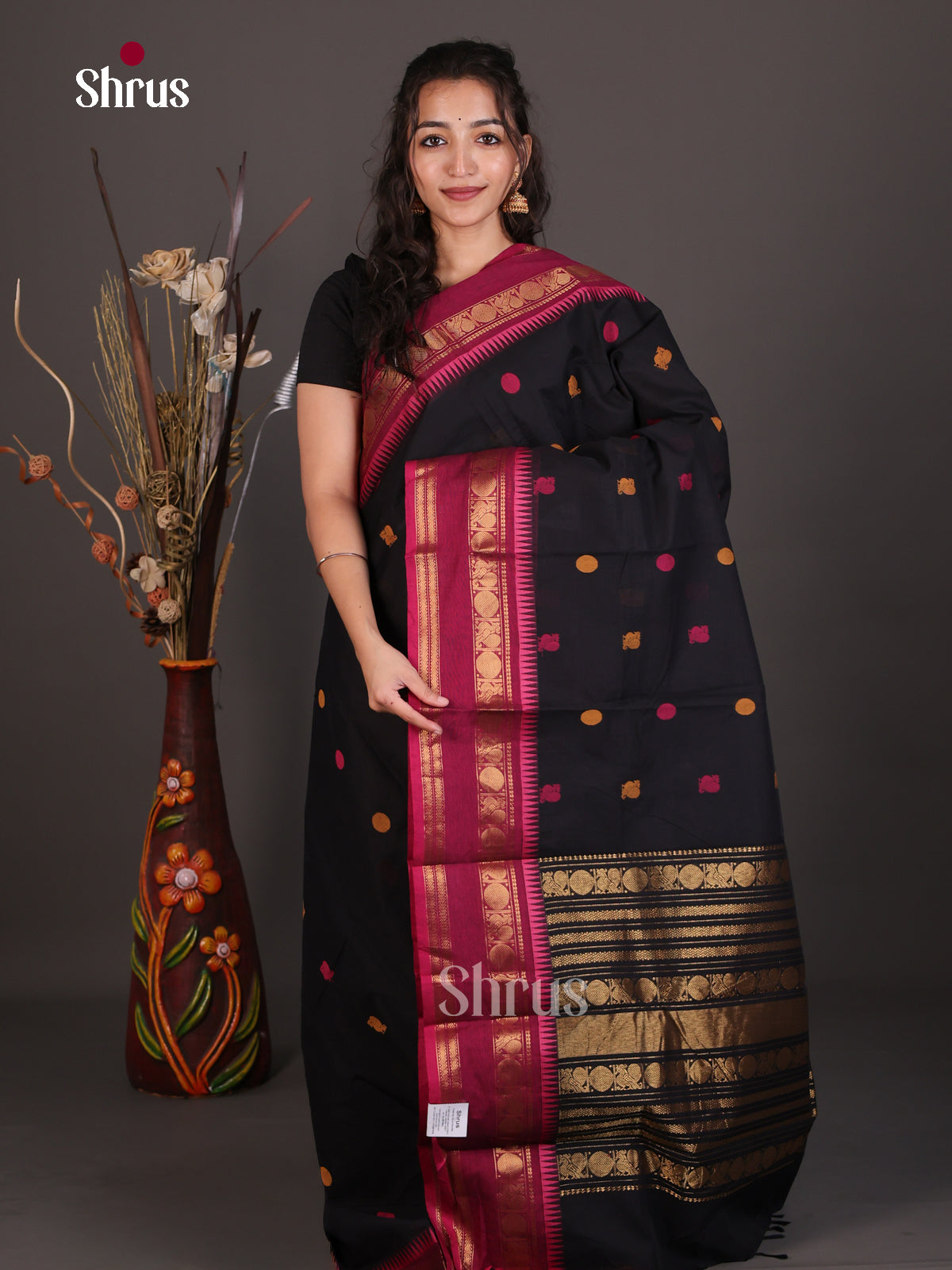 Chettinad Cotton Saree - EES22003