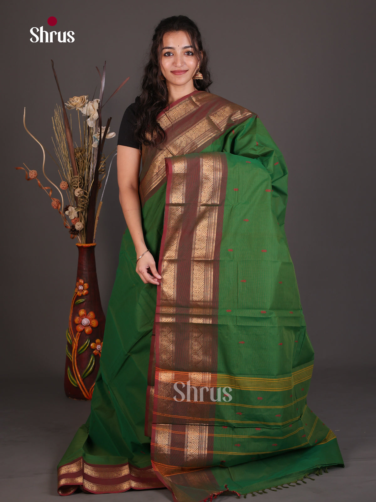 Chettinad Cotton Saree - EES22025