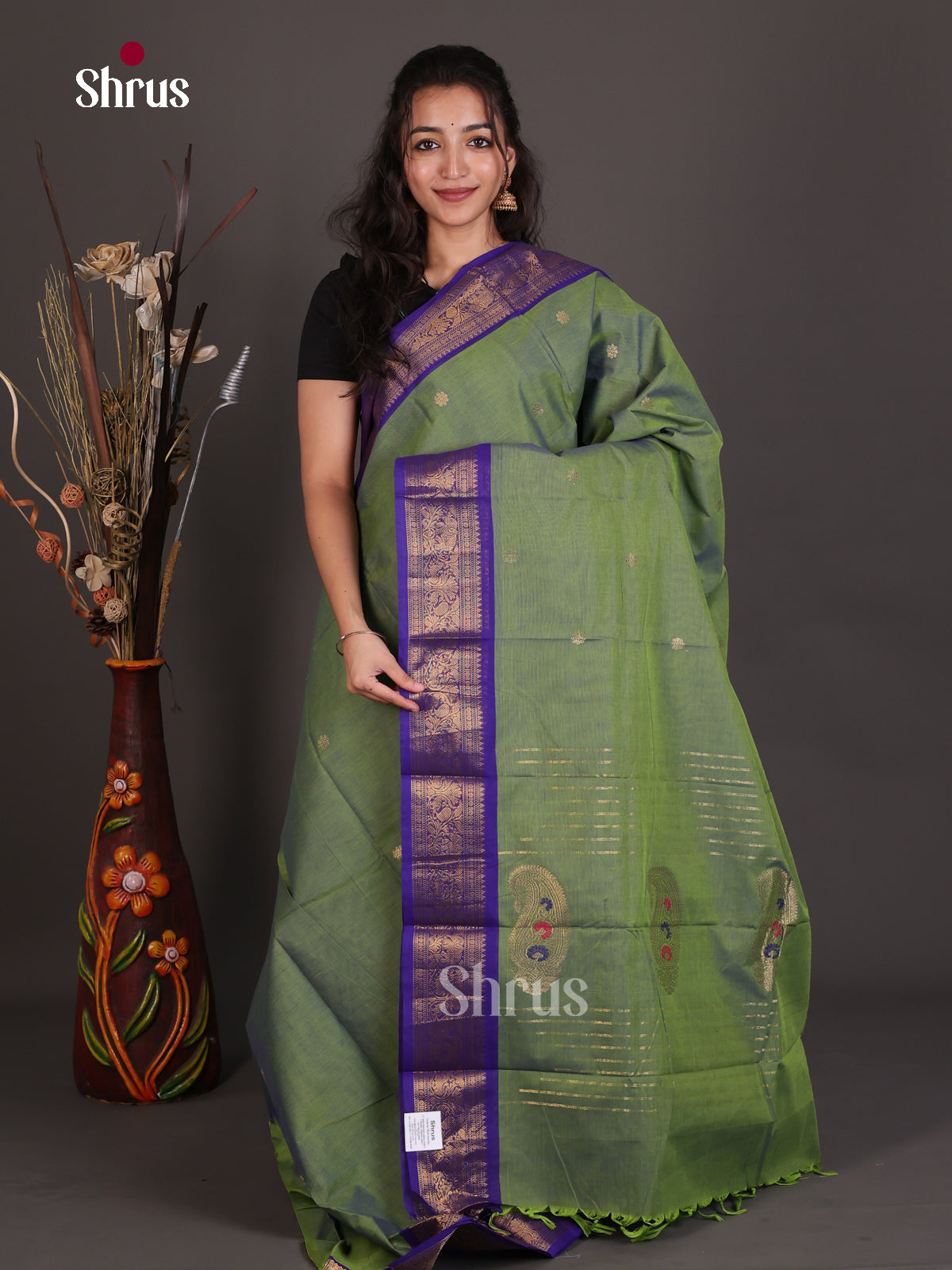 Chettinad Cotton Saree - EES22038
