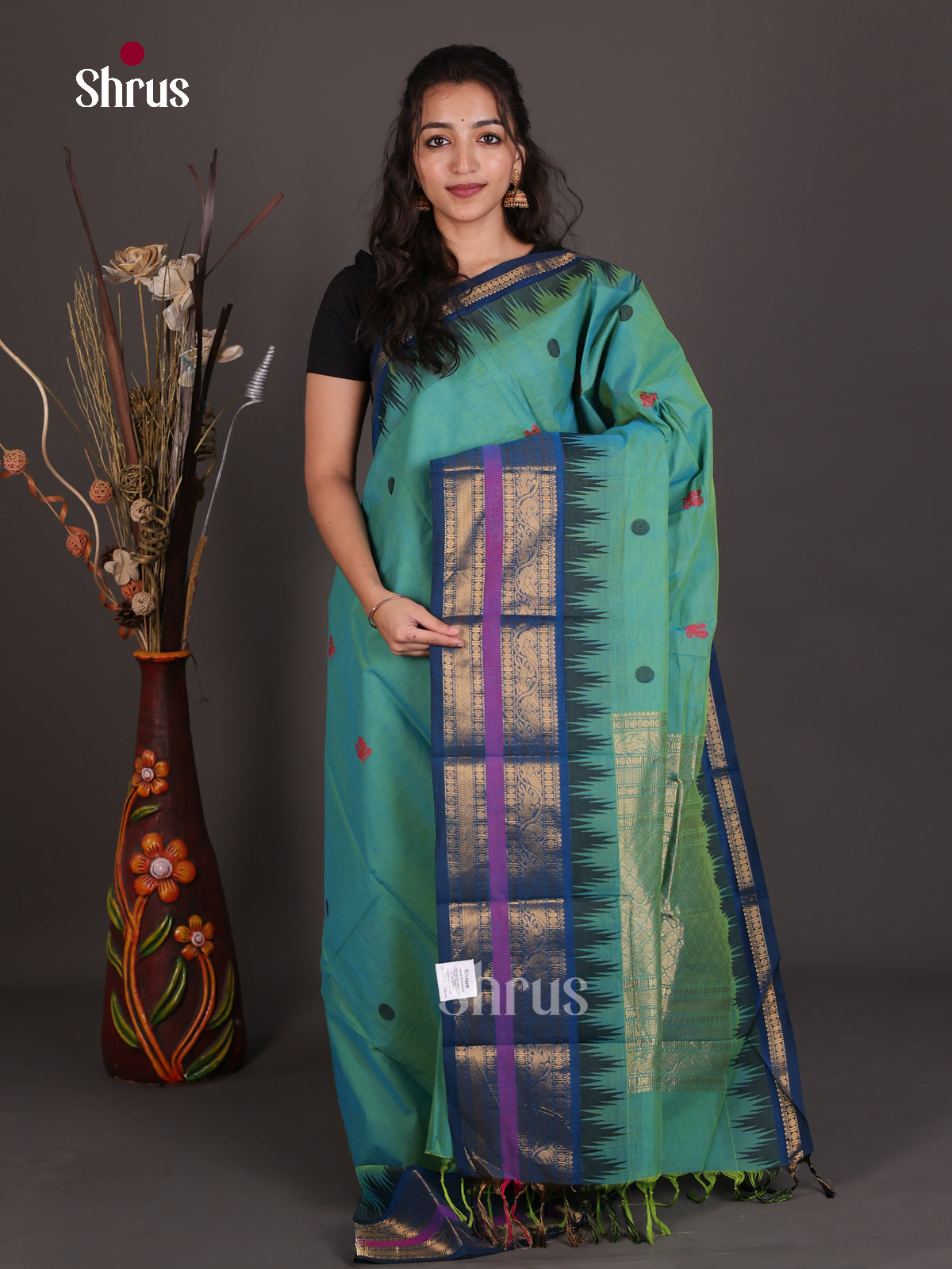 Chettinad Cotton Saree - EES22055