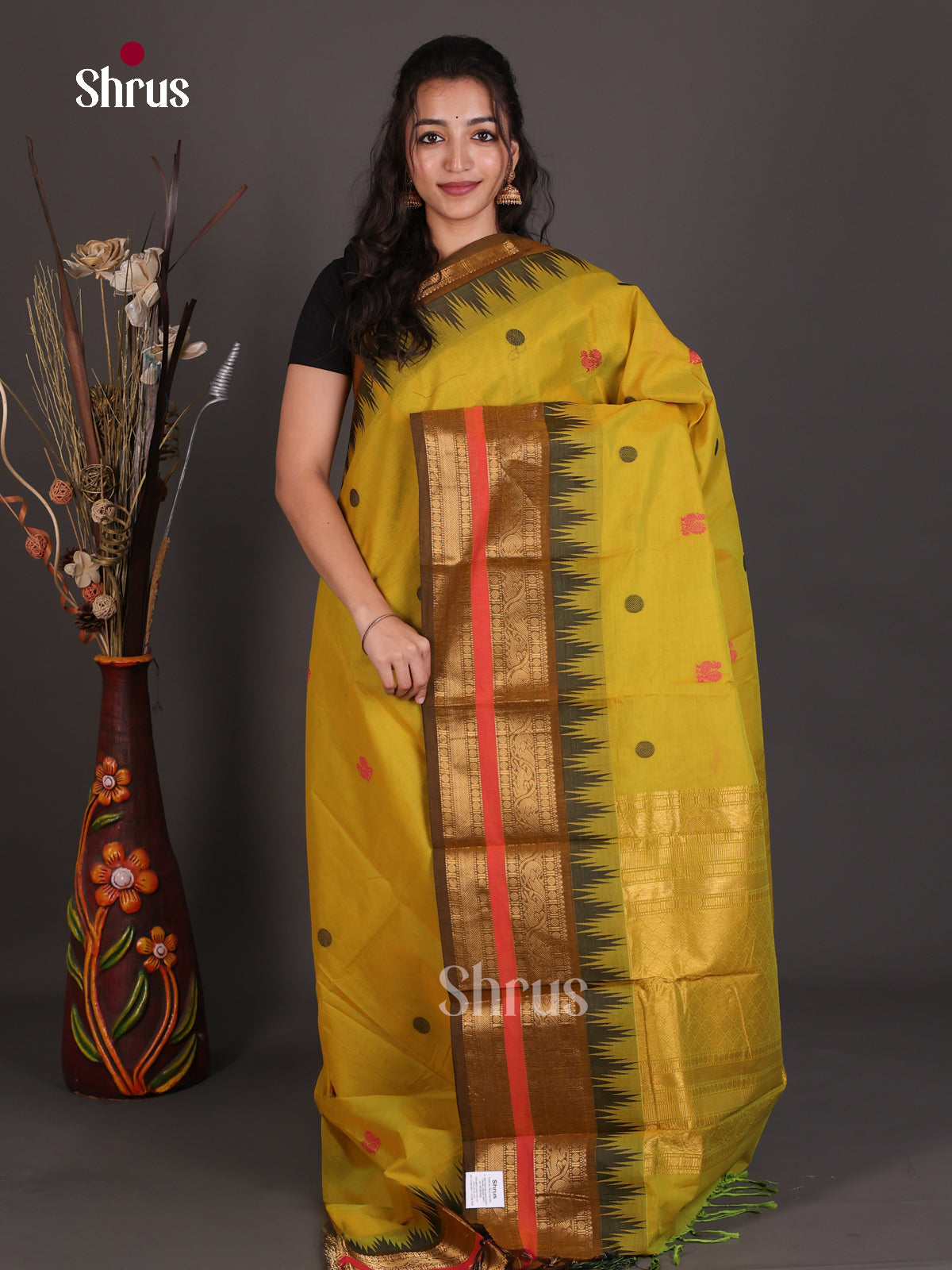 Chettinad Cotton Saree - EES22056