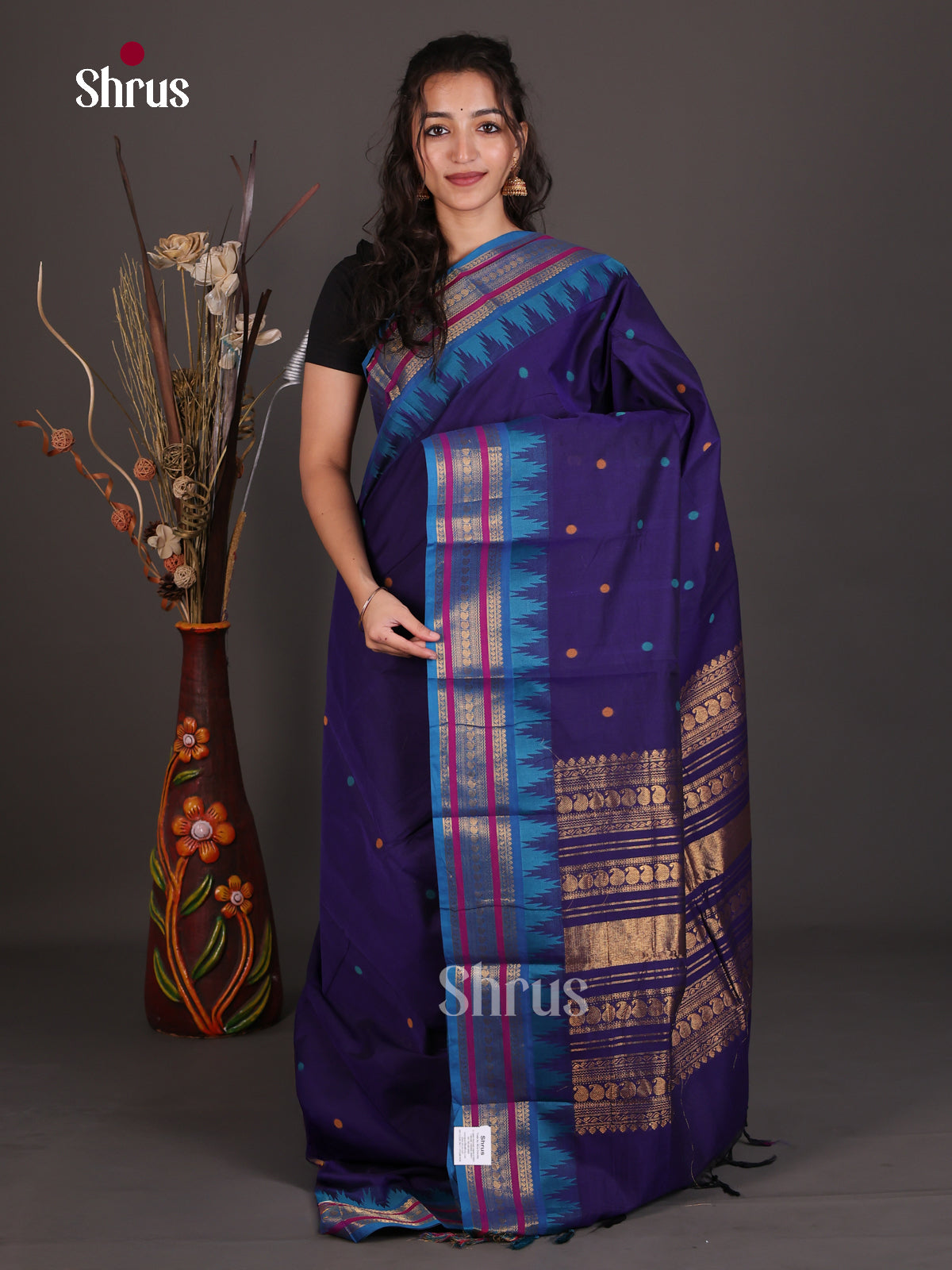 Chettinad Cotton Saree - EES22067