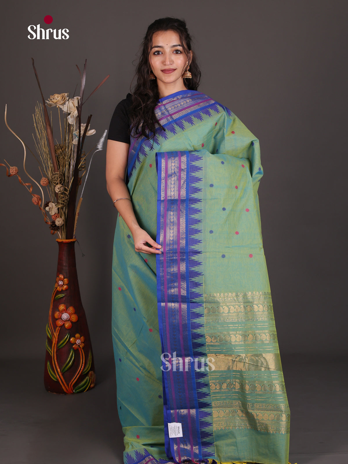 Chettinad Cotton Saree - EES22068