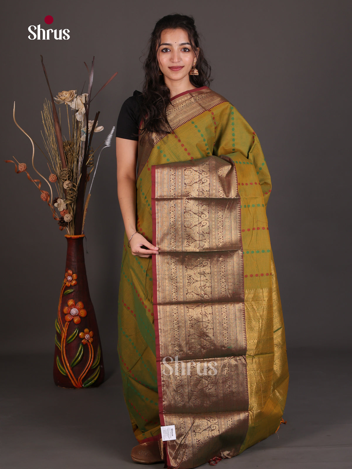 Chettinad Cotton Saree - EES22075