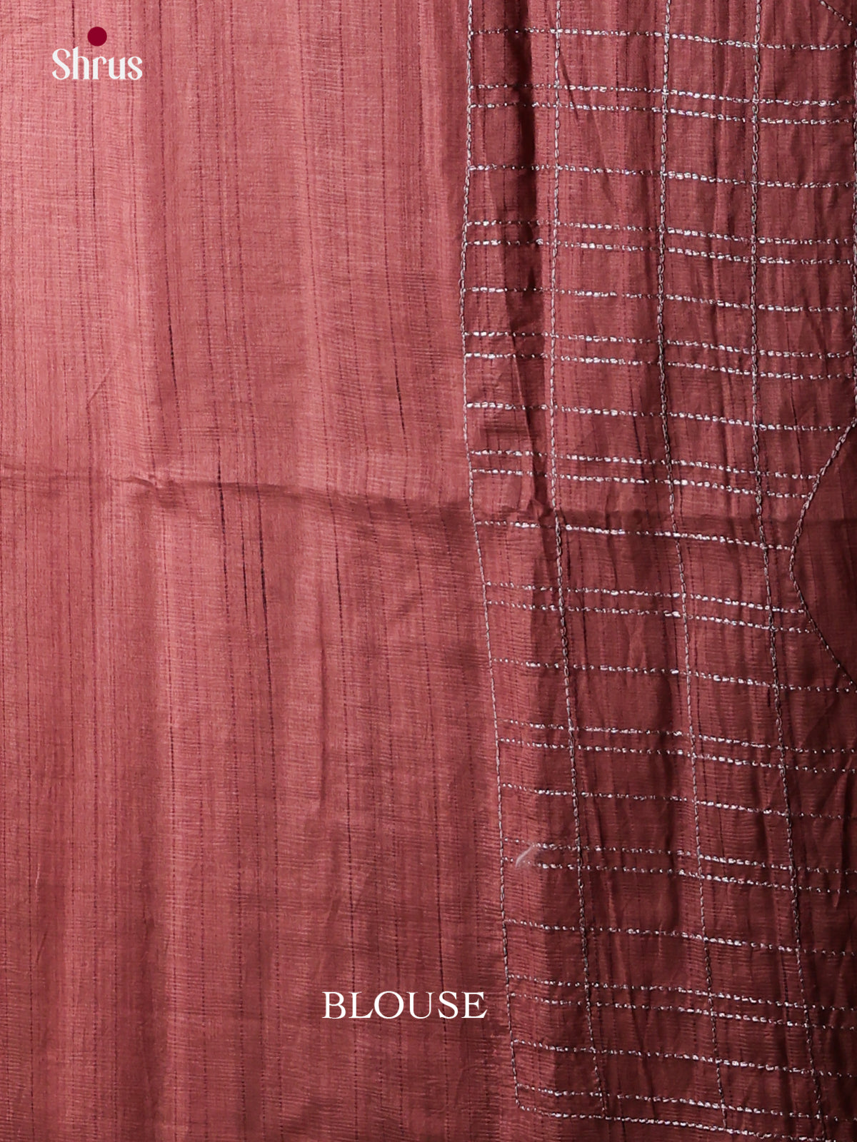 Semi Rawsilk Embroidery Saree - EES22097