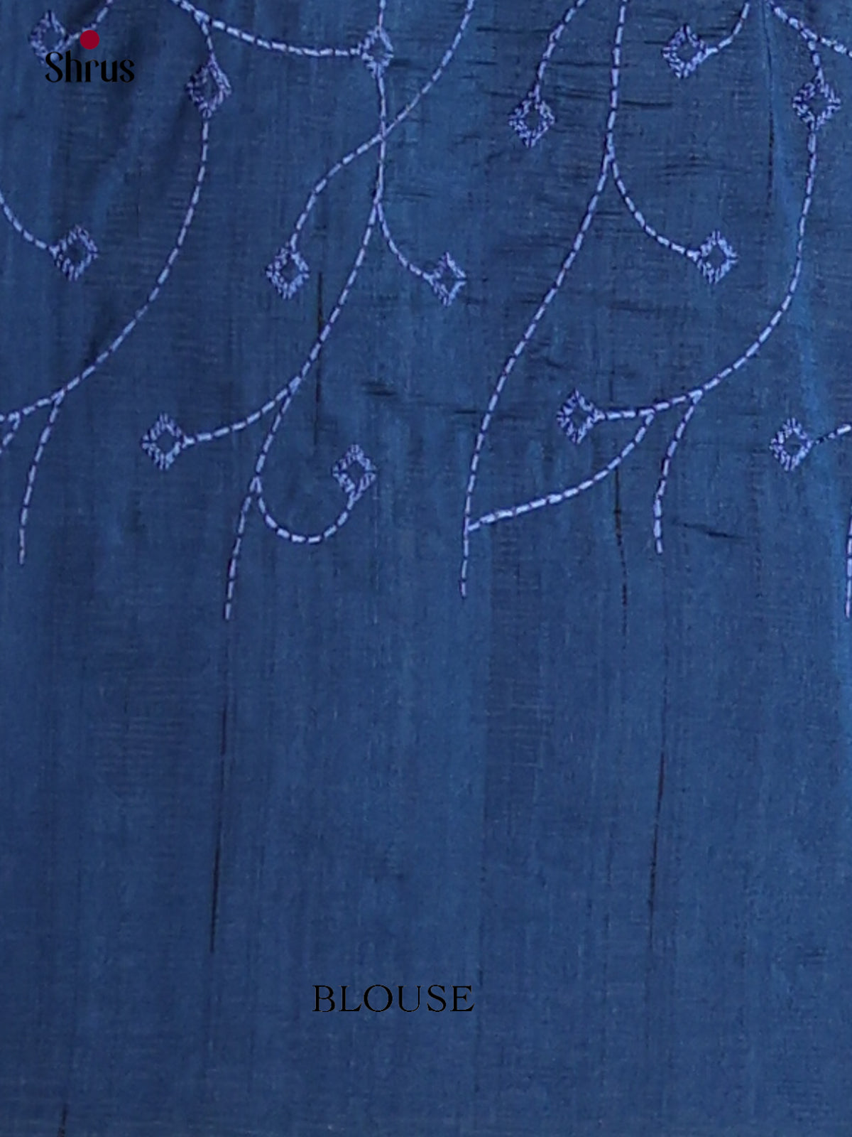 Semi Rawsilk Embroidery Saree - EES22249 - Shop on Shrus.com