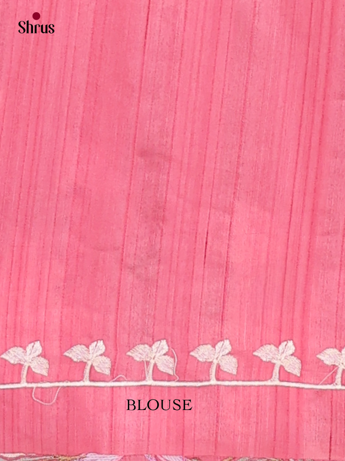 Semi Rawsilk Embroidery Saree - EES22282 - Shop on Shrus.com