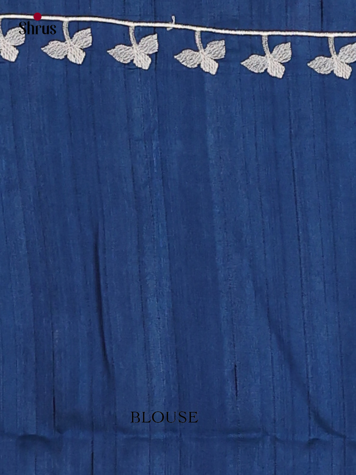Semi Rawsilk Embroidery Saree - EES22295 - Shop on Shrus.com