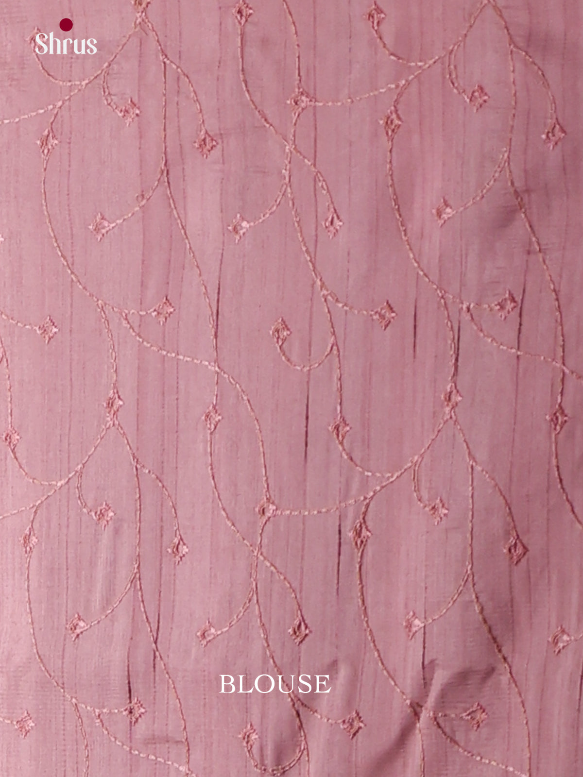 Semi Rawsilk Embroidery Saree - EES22299