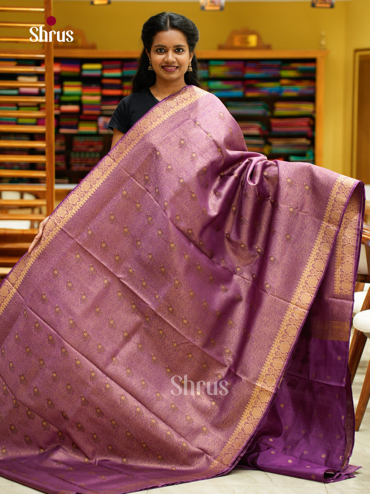 Bamboo silk Saree - EES23001