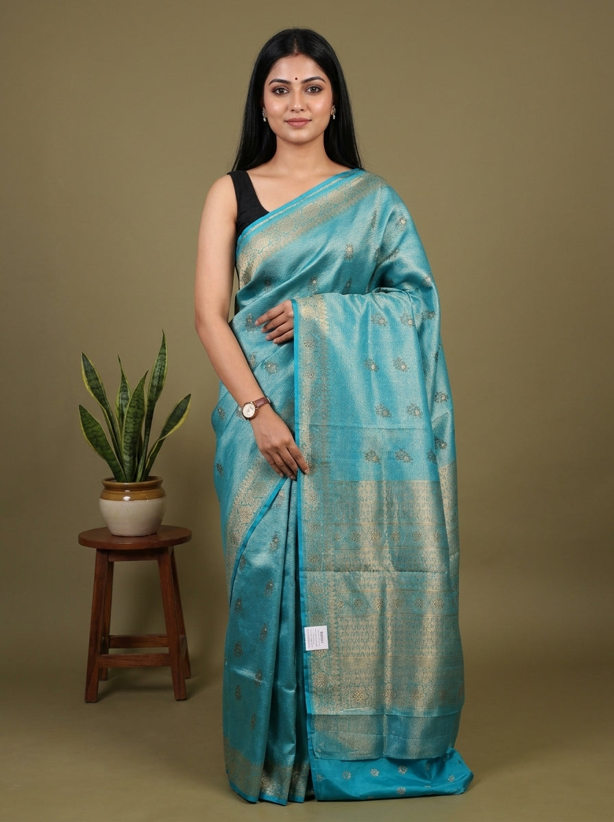 Bamboo silk Saree - EES23002