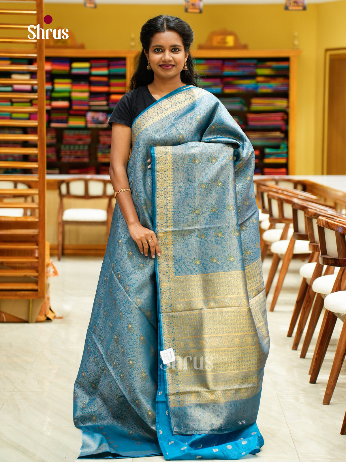 Bamboo silk Saree - EES23003