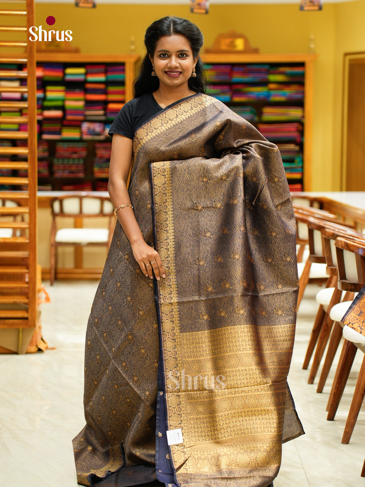 Bamboo silk Saree - EES23008