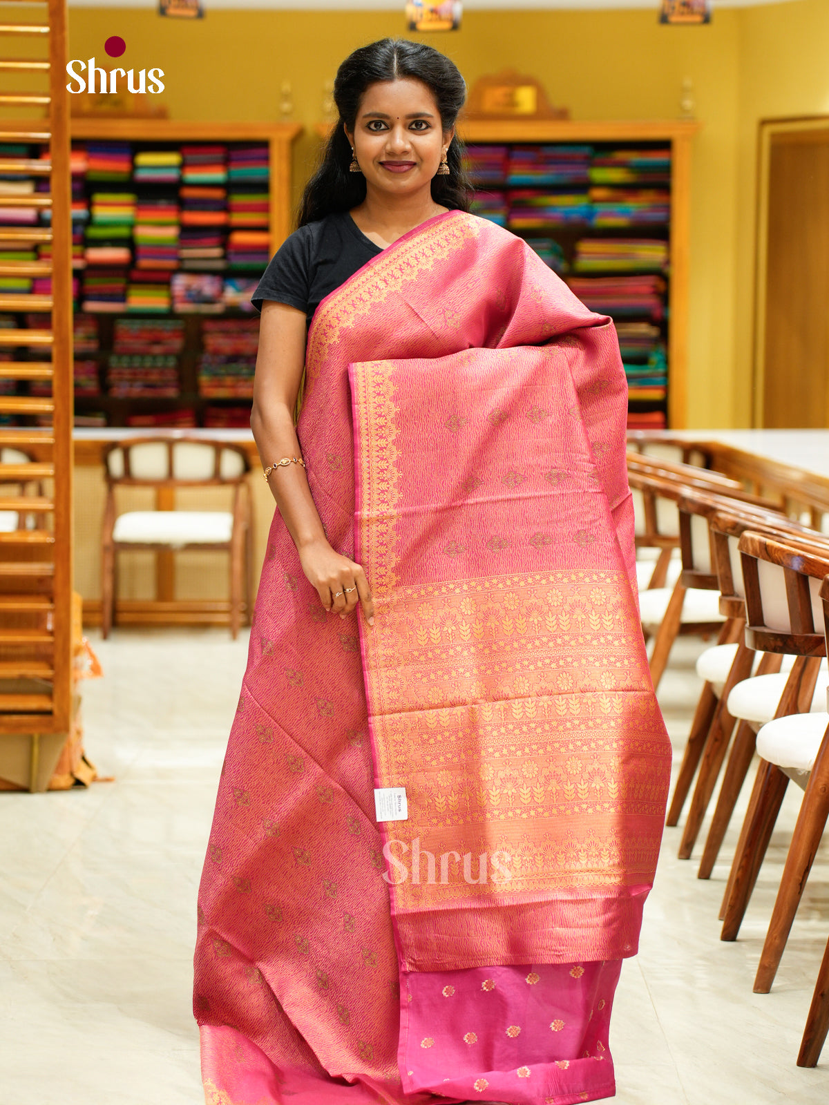 Bamboo silk Saree - EES23027