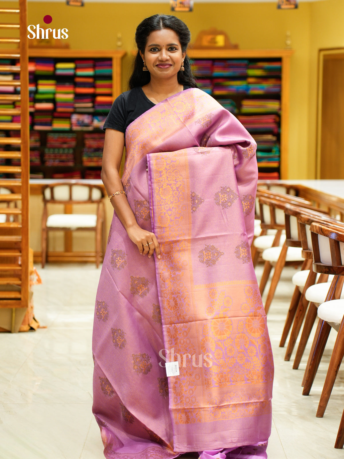 Bamboo silk Saree - EES23033