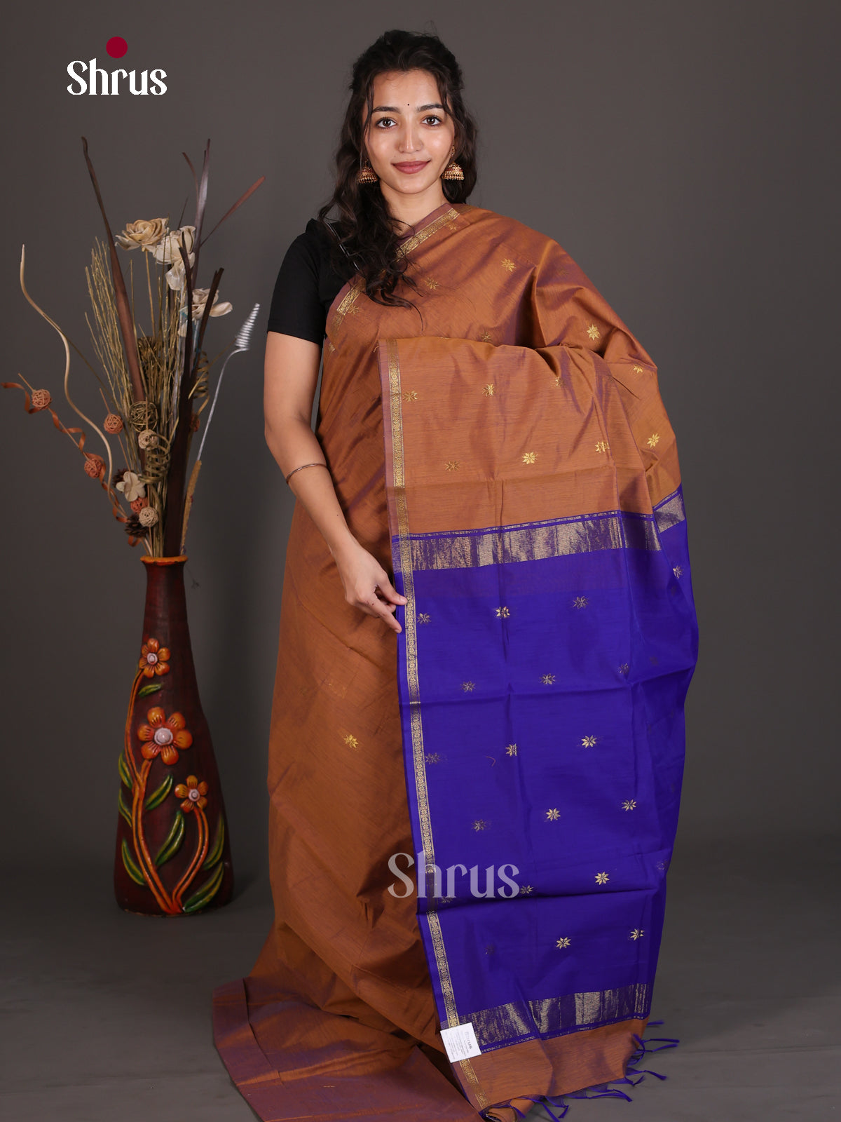 Semi Maheshwari Saree - EES23054