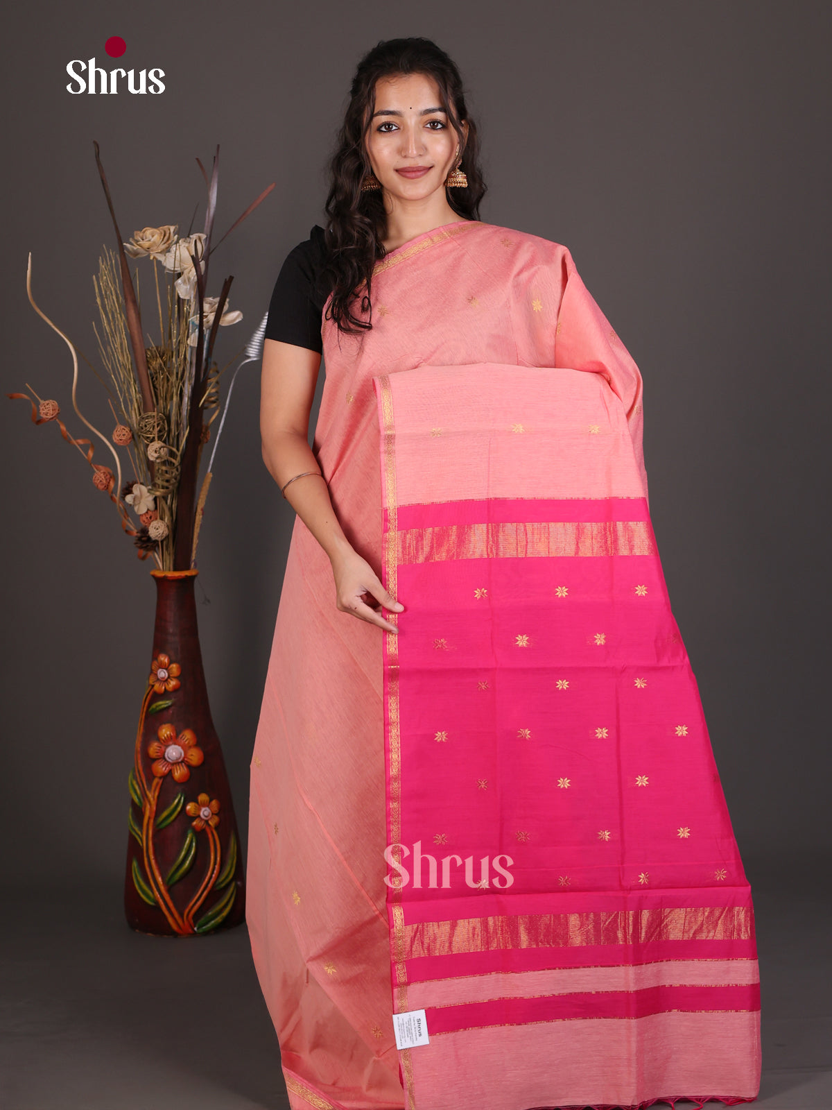 Semi Maheshwari Saree - EES23063