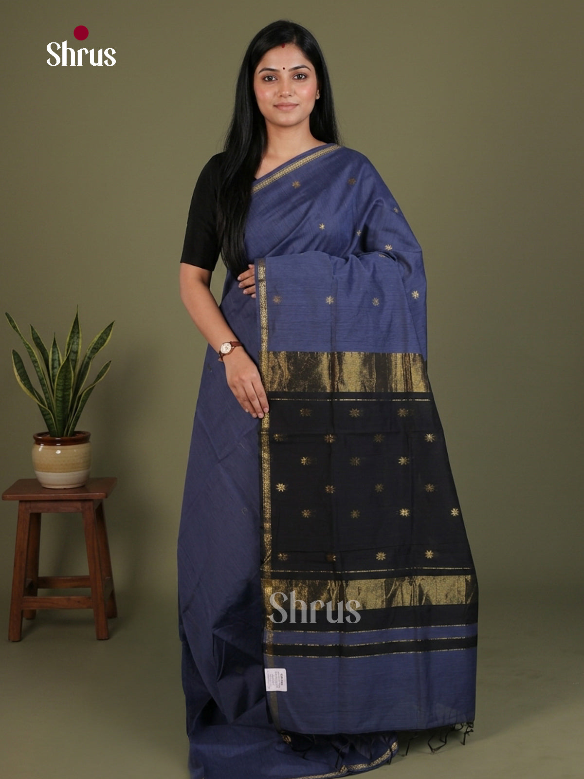 Semi Maheshwari Saree - EES23066