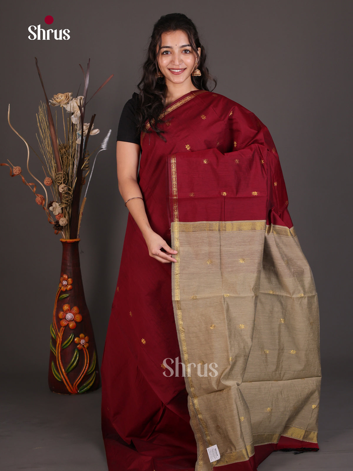 Semi Maheshwari Saree - EES23088