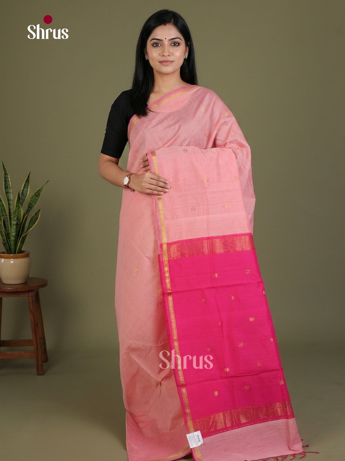 Semi Maheshwari Saree - EES23094