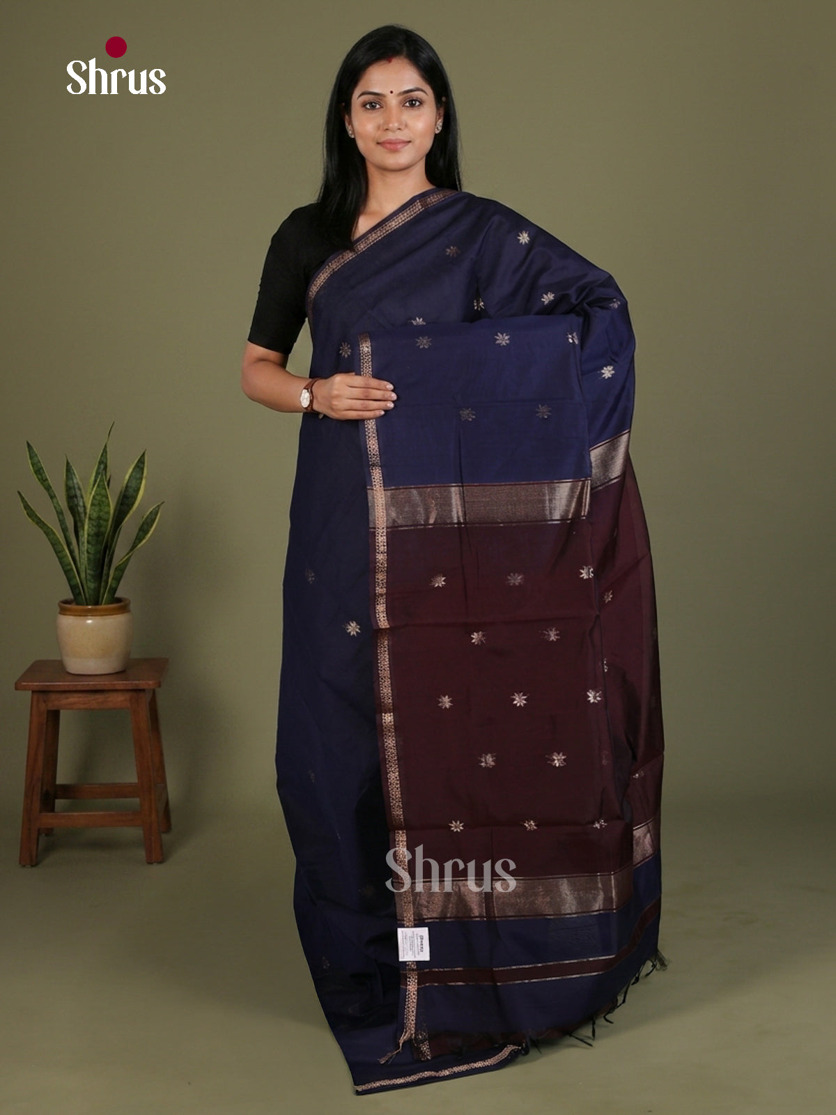 Semi Maheshwari Saree - EES23101