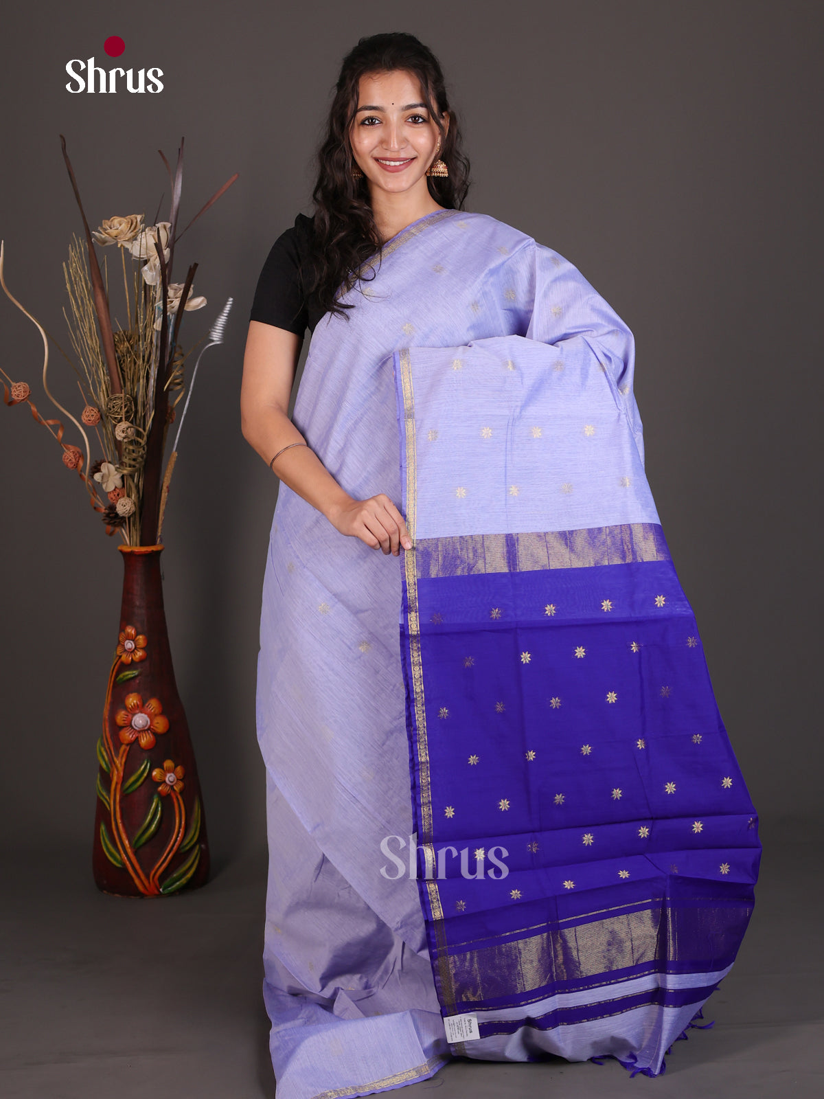 Semi Maheshwari Saree - EES23103