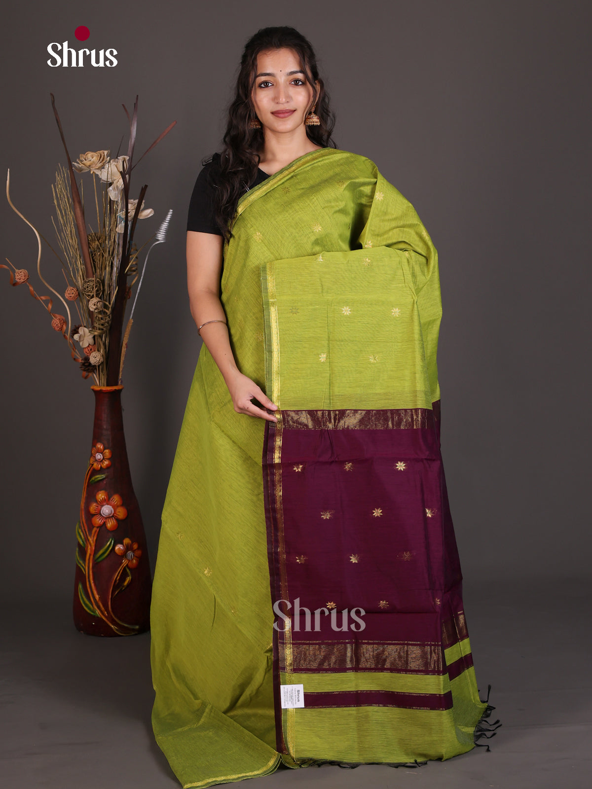 Semi Maheshwari Saree - EES23107