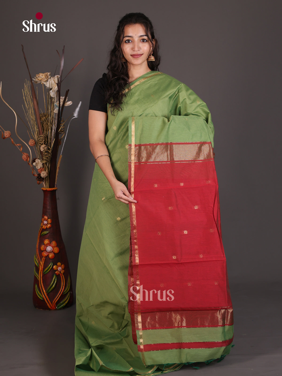 Semi Maheshwari Saree - EES23117