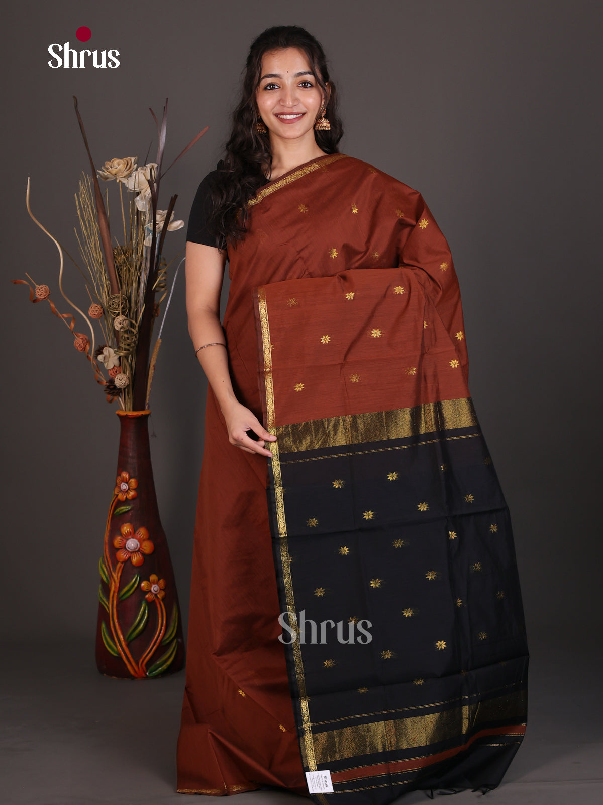 Semi Maheshwari Saree - EES23122