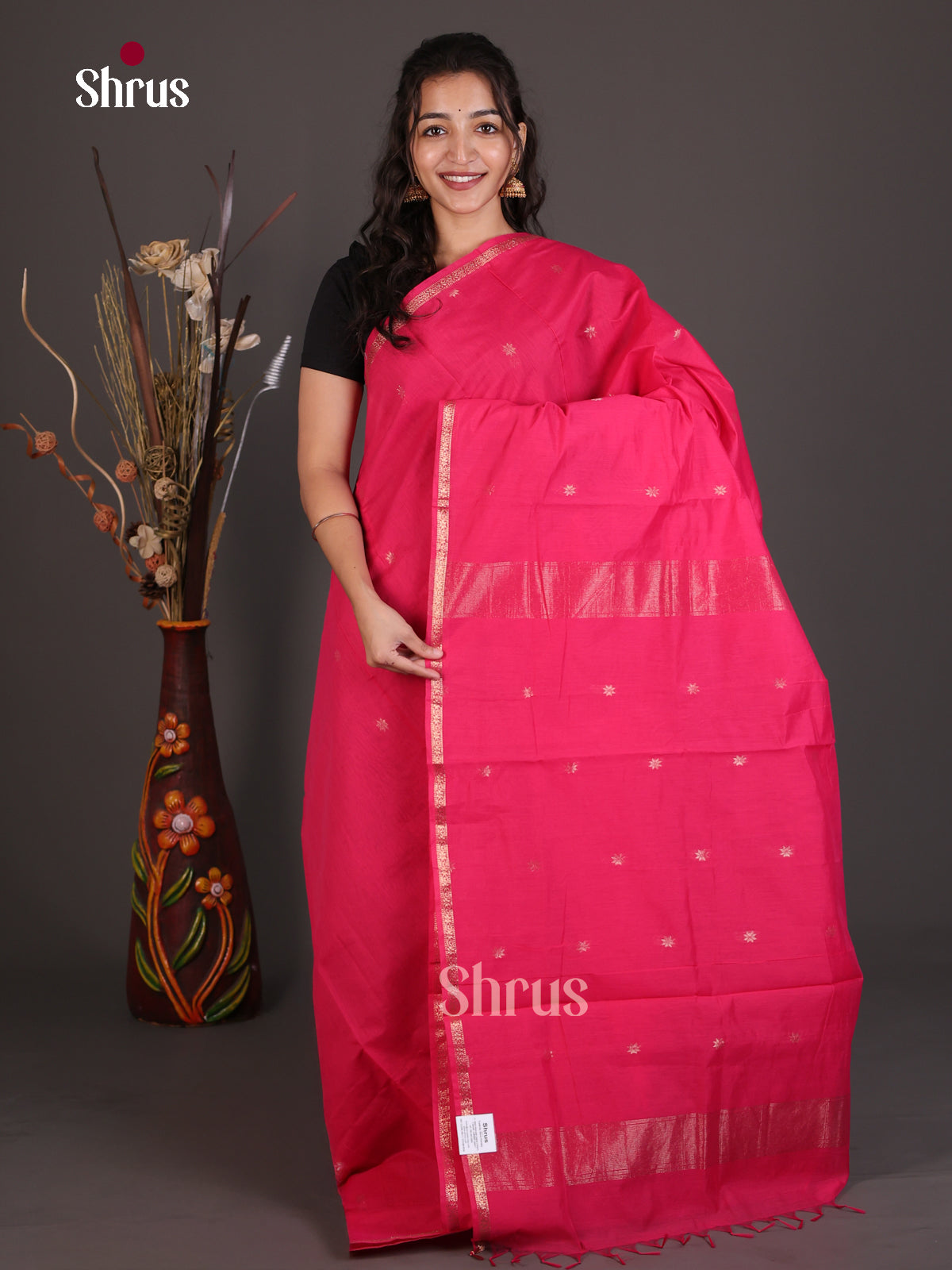 Semi Maheshwari Saree - EES23139