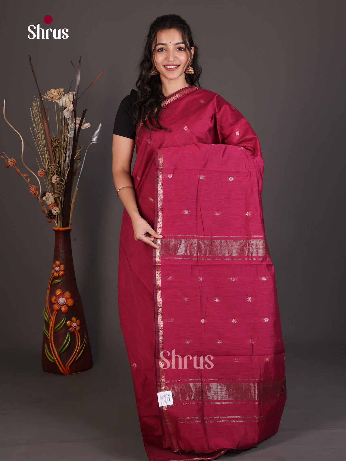 Semi Maheshwari Saree - EES23140