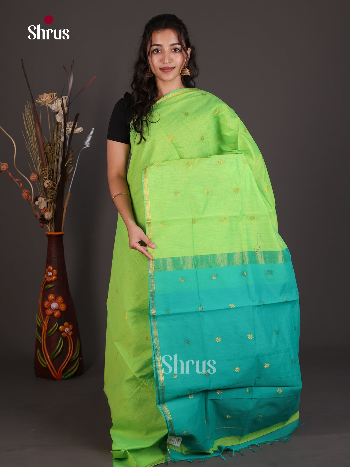 Semi Maheshwari Saree - EES23146
