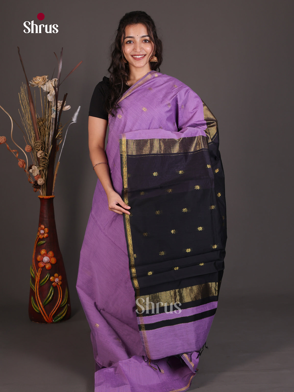 Semi Maheshwari Saree - EES23158