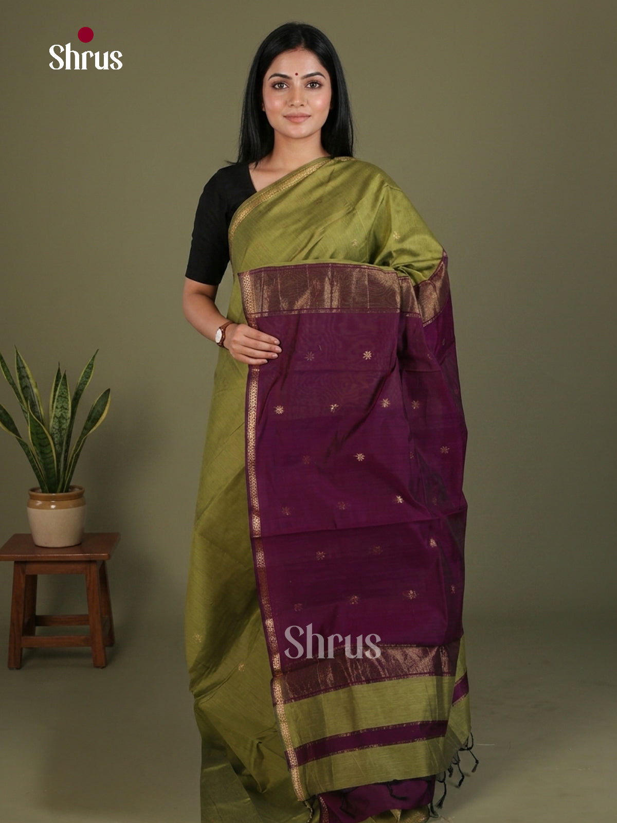 Semi Maheshwari Saree - EES23162