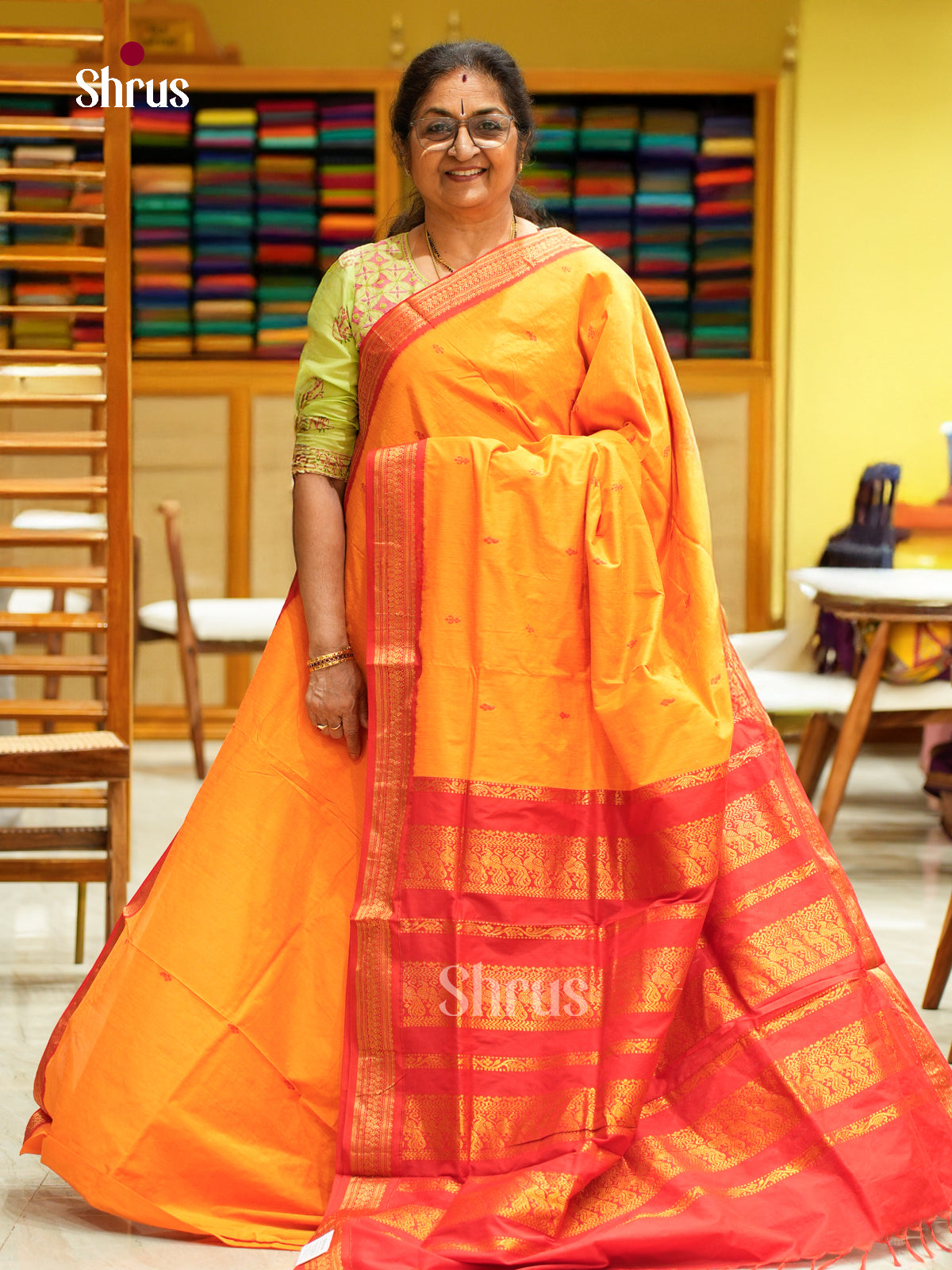 Kalyani Cotton Saree - EES23170 - Shop on Shrus.com