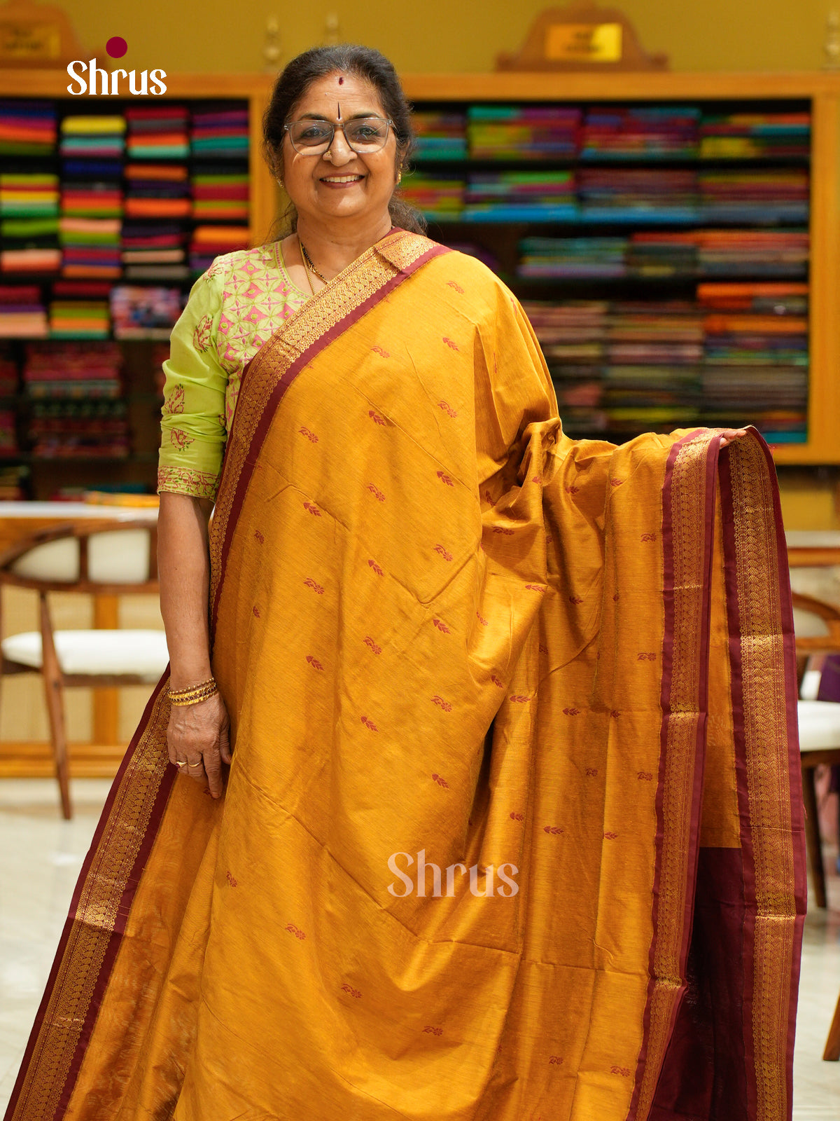 Kalyani Cotton Saree - EES23171 - Shop on Shrus.com