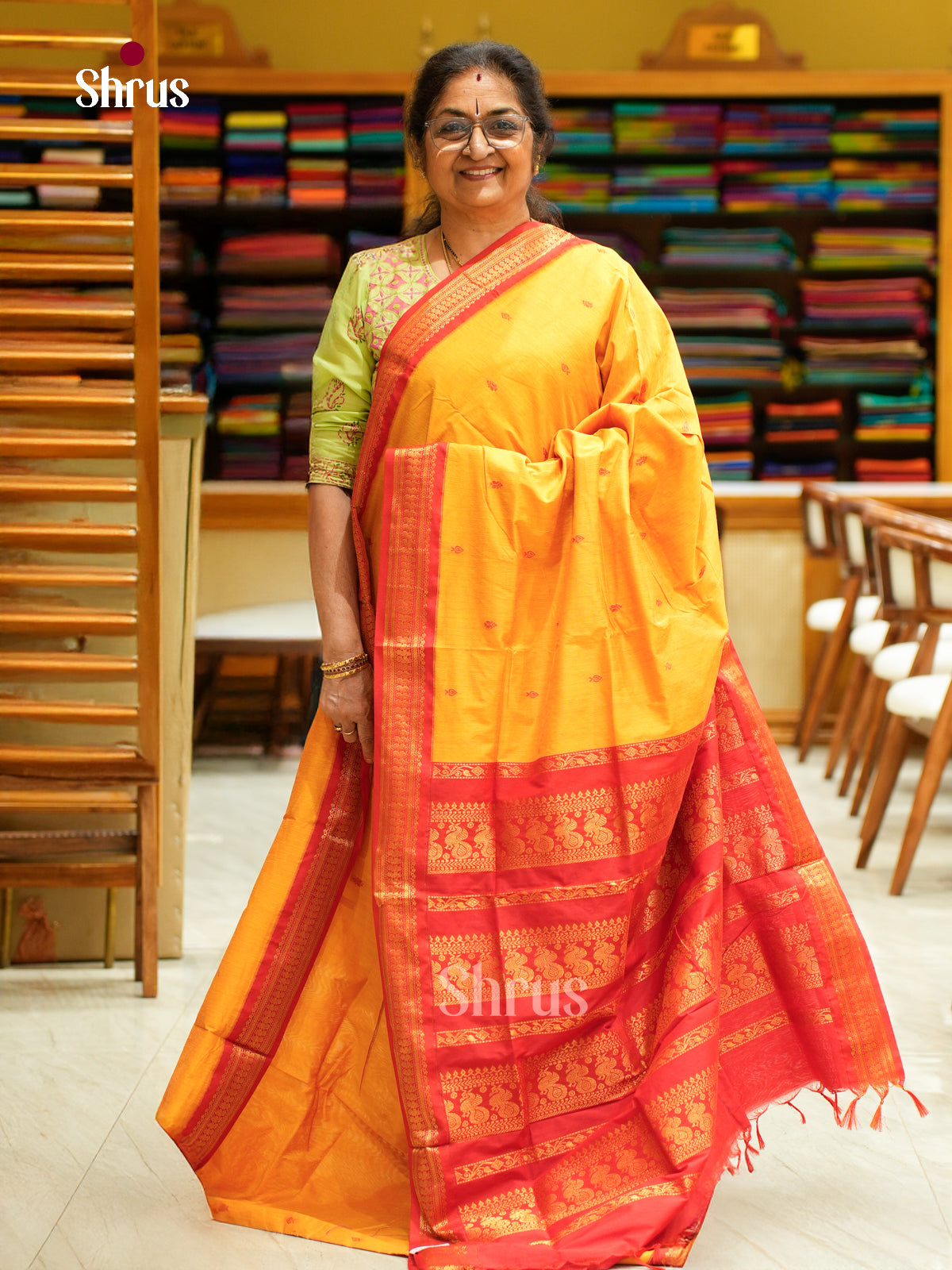 Kalyani Cotton Saree - EES23178 - Shop on Shrus.com